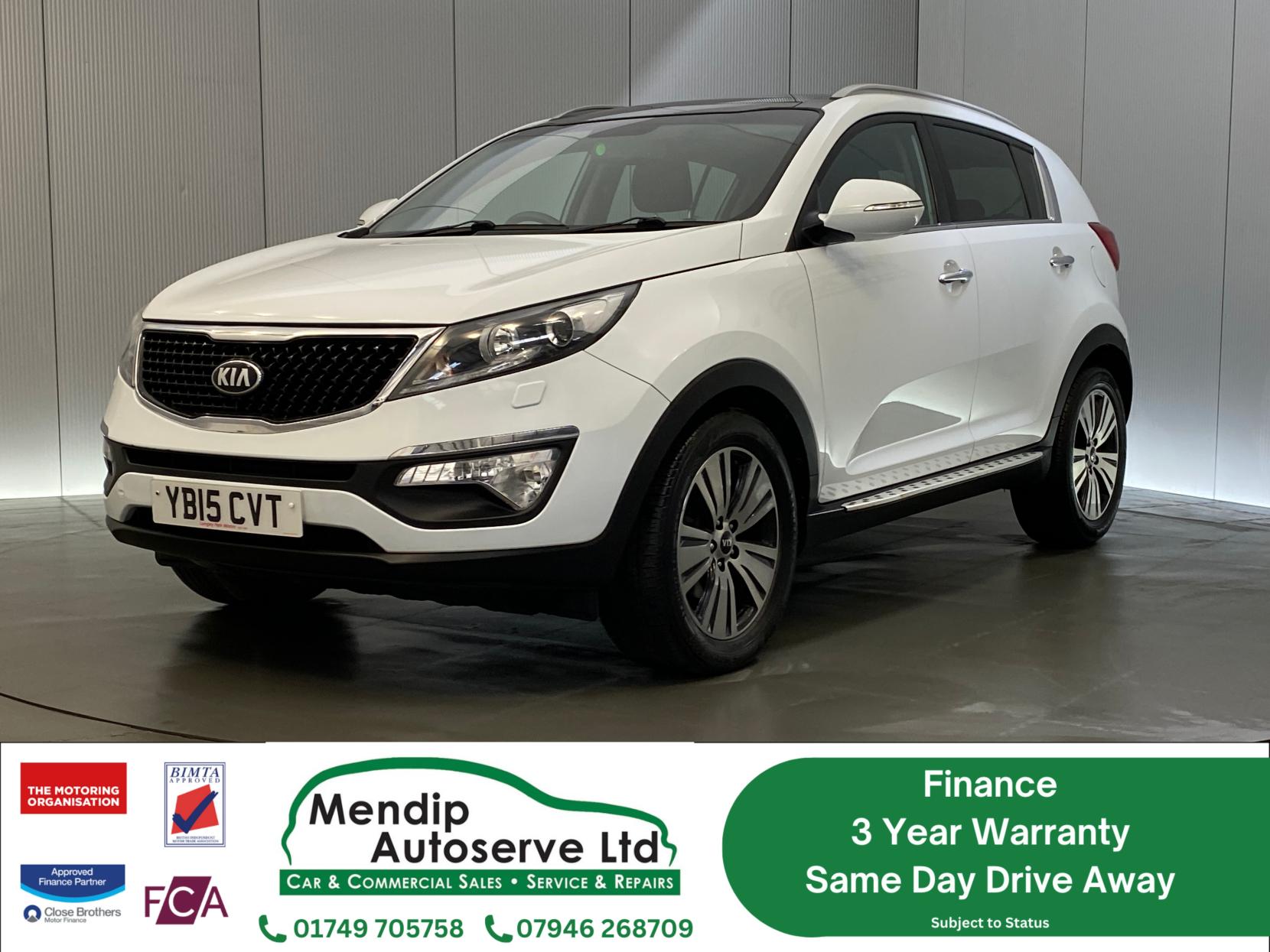 Kia Sportage 1.7 CRDi EcoDynamics 3 SUV 5dr Diesel Manual 2WD Euro 6 (s/s) (114 bhp)