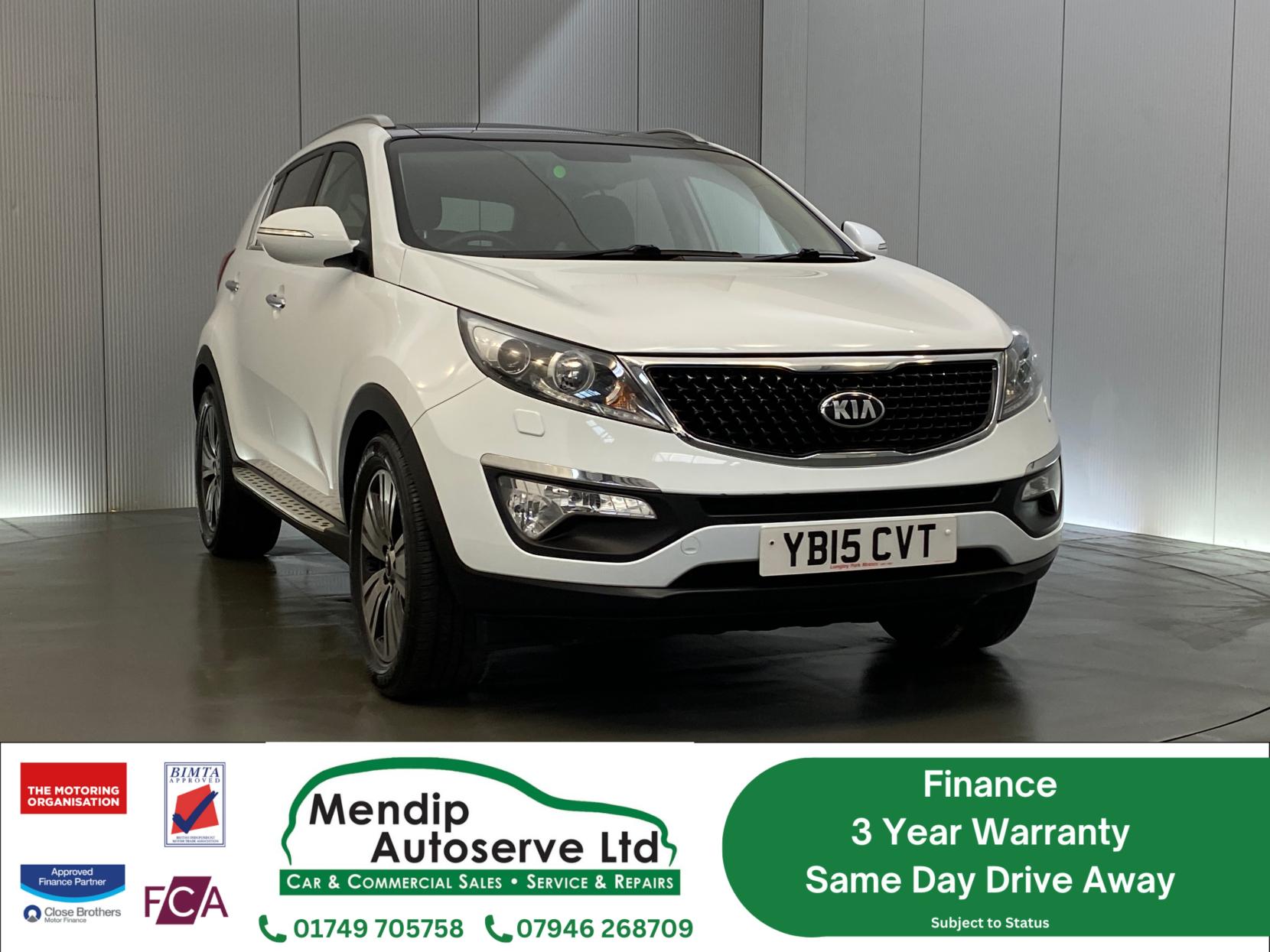 Kia Sportage 1.7 CRDi EcoDynamics 3 SUV 5dr Diesel Manual 2WD Euro 6 (s/s) (114 bhp)