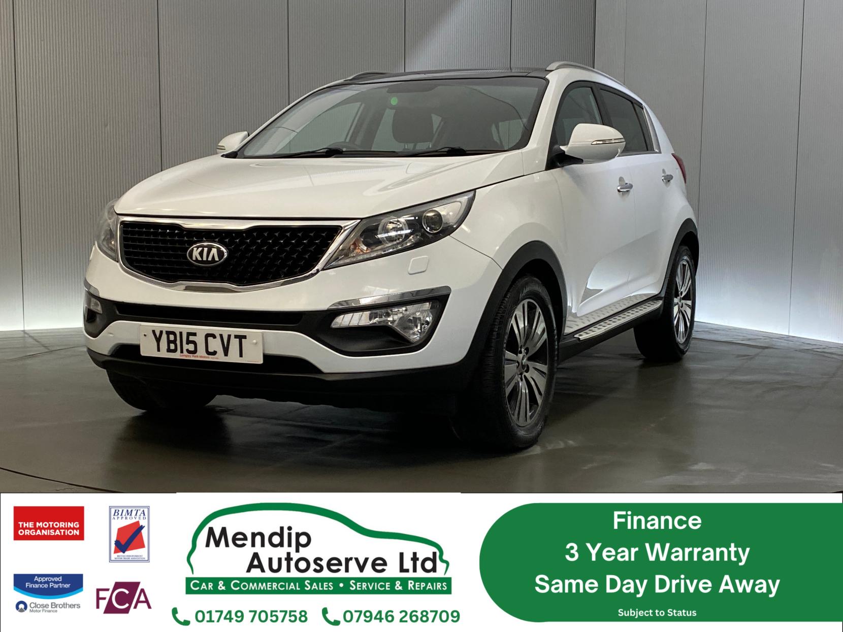 Kia Sportage 1.7 CRDi EcoDynamics 3 SUV 5dr Diesel Manual 2WD Euro 6 (s/s) (114 bhp)