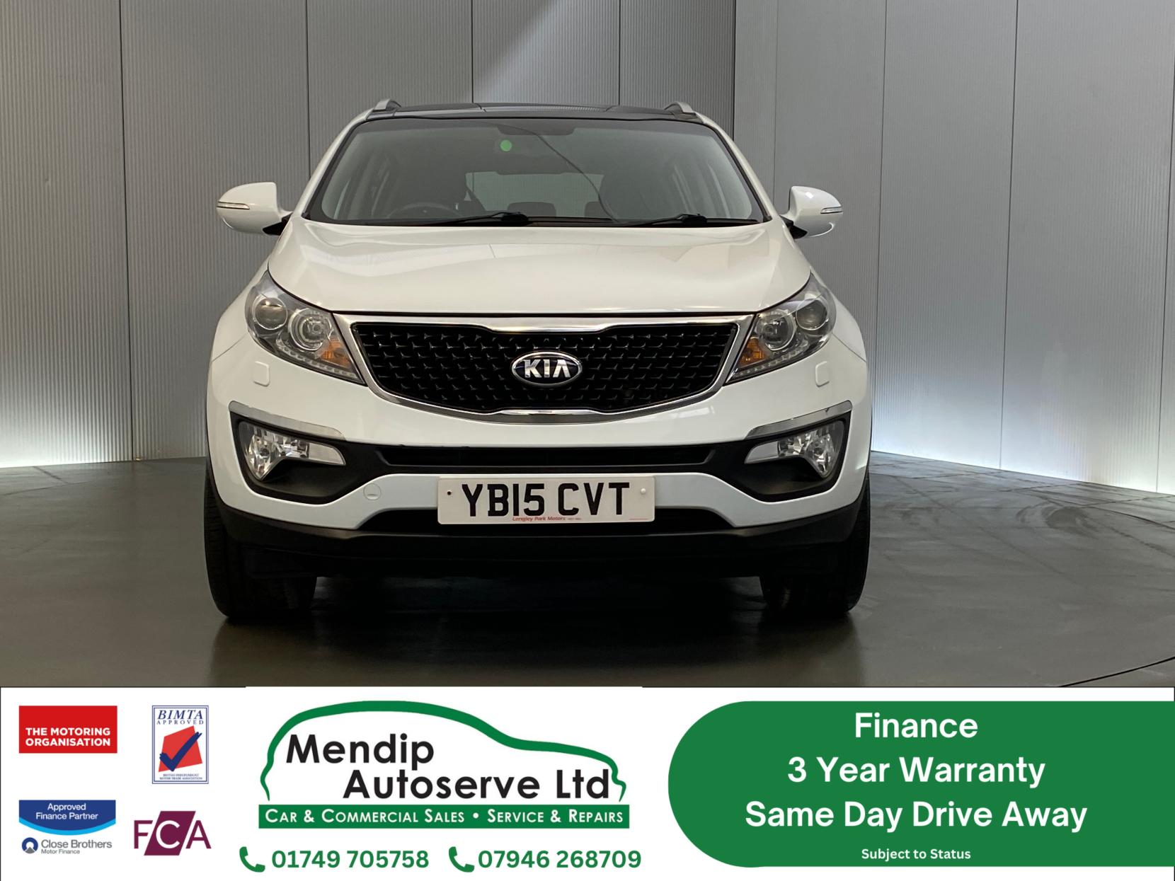 Kia Sportage 1.7 CRDi EcoDynamics 3 SUV 5dr Diesel Manual 2WD Euro 6 (s/s) (114 bhp)