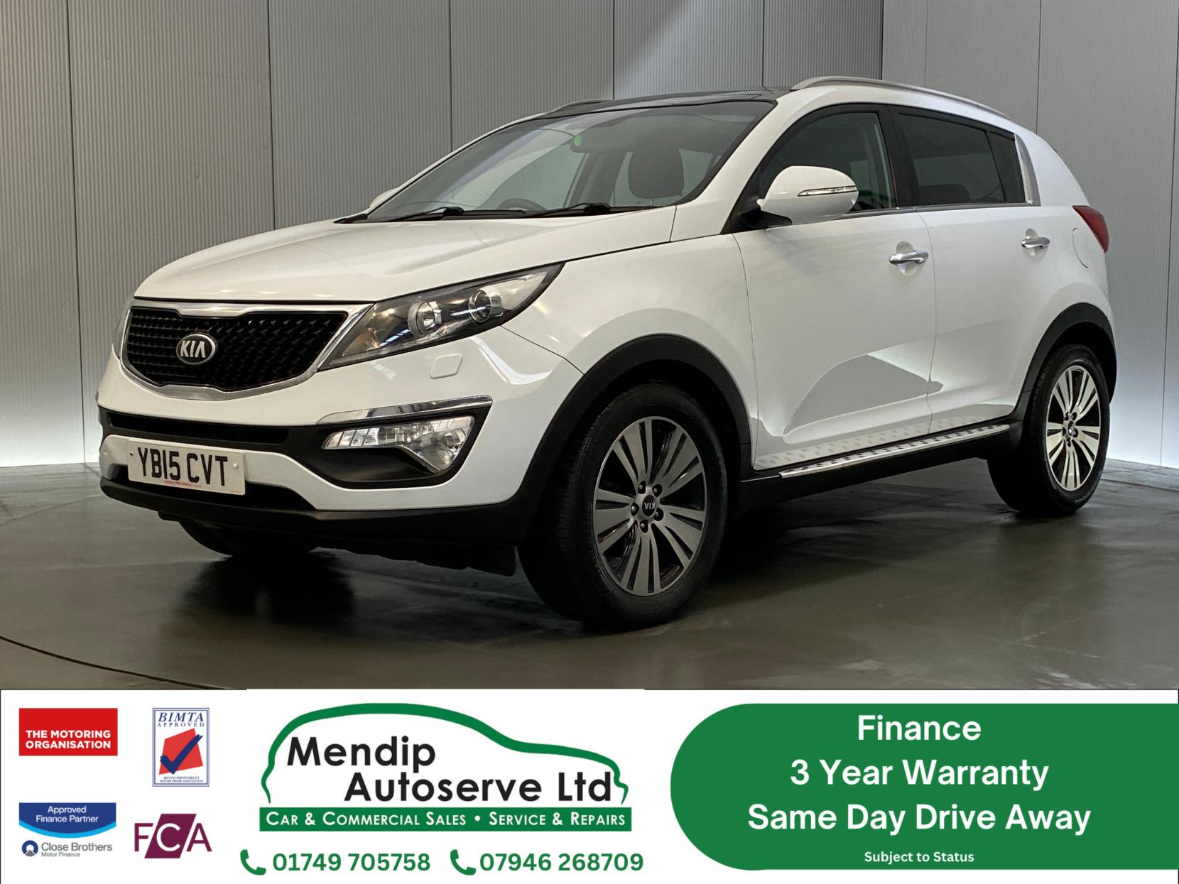 Kia Sportage 1.7 CRDi EcoDynamics 3 SUV 5dr Diesel Manual 2WD Euro 6 (s/s) (114 bhp)