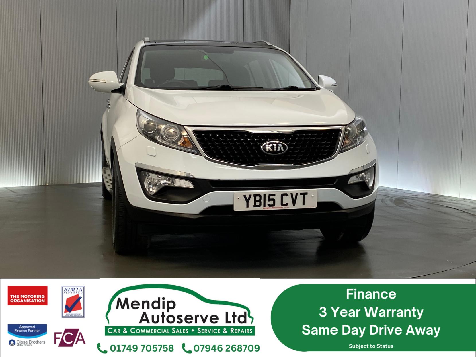 Kia Sportage 1.7 CRDi EcoDynamics 3 SUV 5dr Diesel Manual 2WD Euro 6 (s/s) (114 bhp)