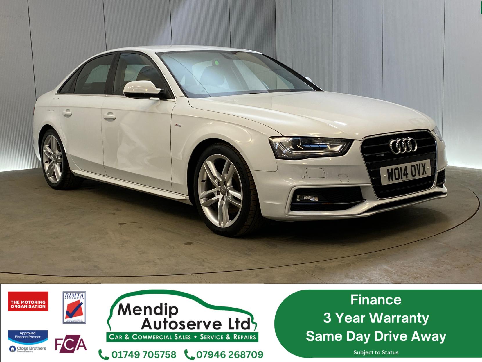 Audi A4 2.0 TFSI S line Saloon 4dr Petrol S Tronic quattro Euro 5 (s/s) (211 ps)