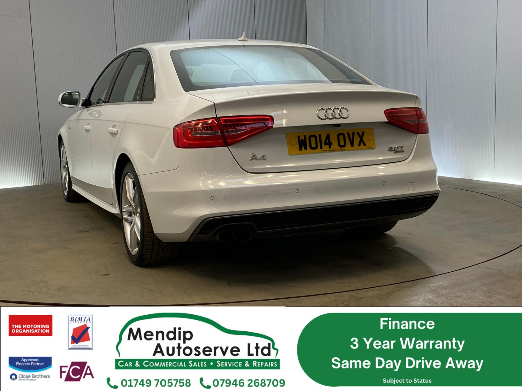 Audi A4 2.0 TFSI S line Saloon 4dr Petrol S Tronic quattro Euro 5 (s/s) (211 ps)