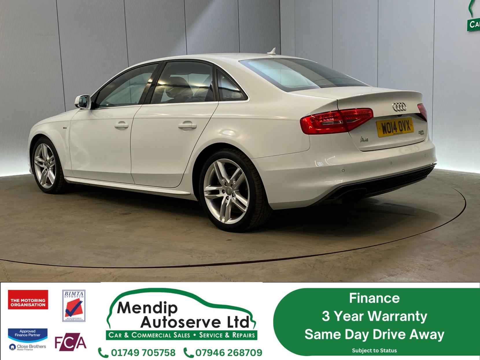 Audi A4 2.0 TFSI S line Saloon 4dr Petrol S Tronic quattro Euro 5 (s/s) (211 ps)