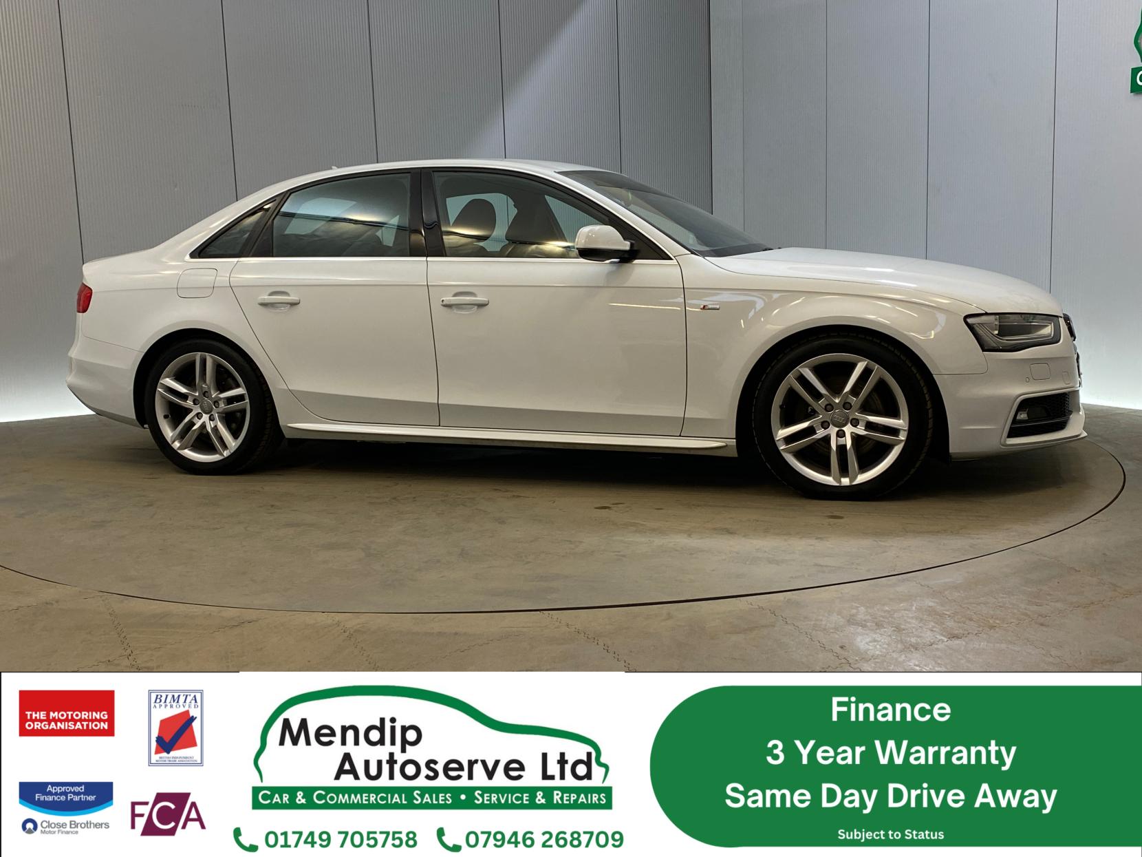 Audi A4 2.0 TFSI S line Saloon 4dr Petrol S Tronic quattro Euro 5 (s/s) (211 ps)