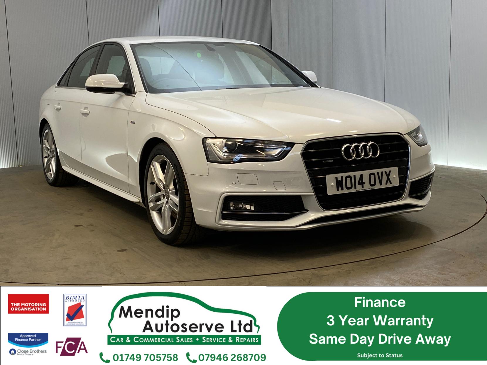 Audi A4 2.0 TFSI S line Saloon 4dr Petrol S Tronic quattro Euro 5 (s/s) (211 ps)