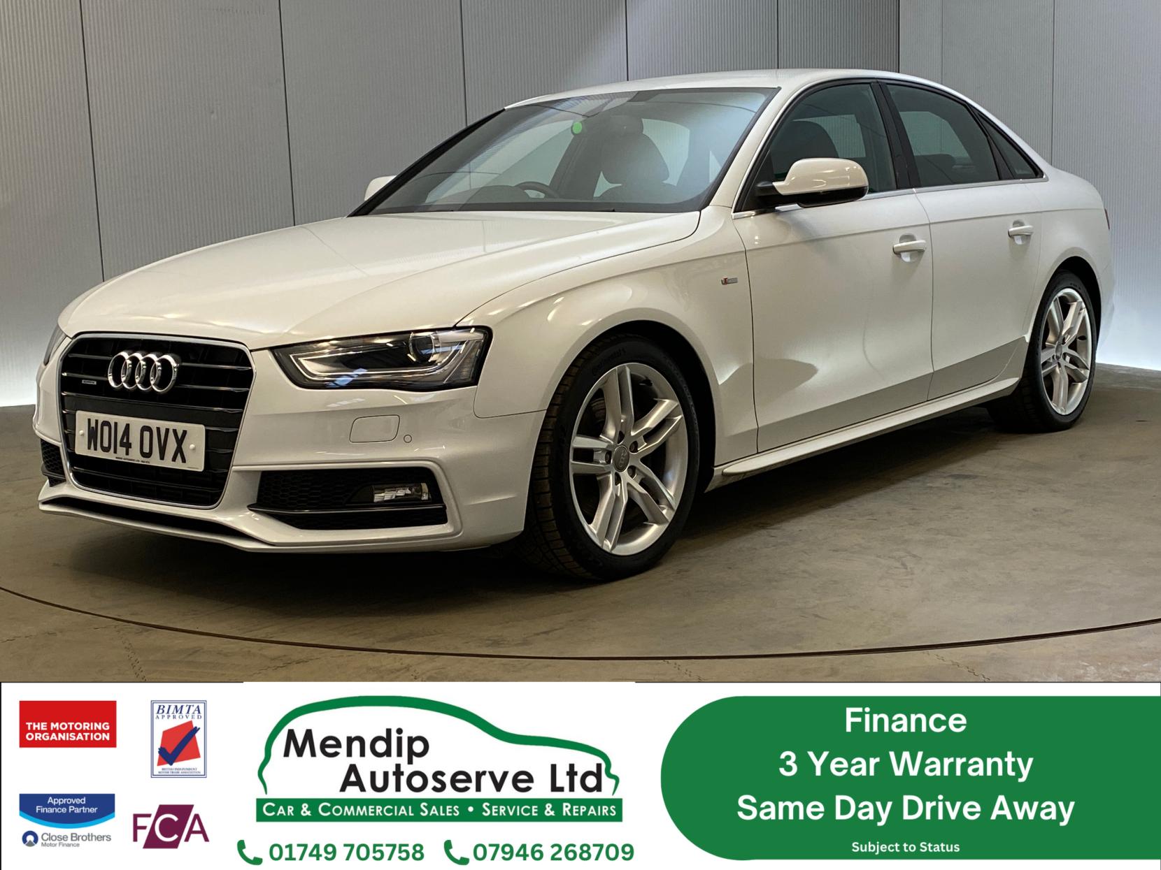 Audi A4 2.0 TFSI S line Saloon 4dr Petrol S Tronic quattro Euro 5 (s/s) (211 ps)