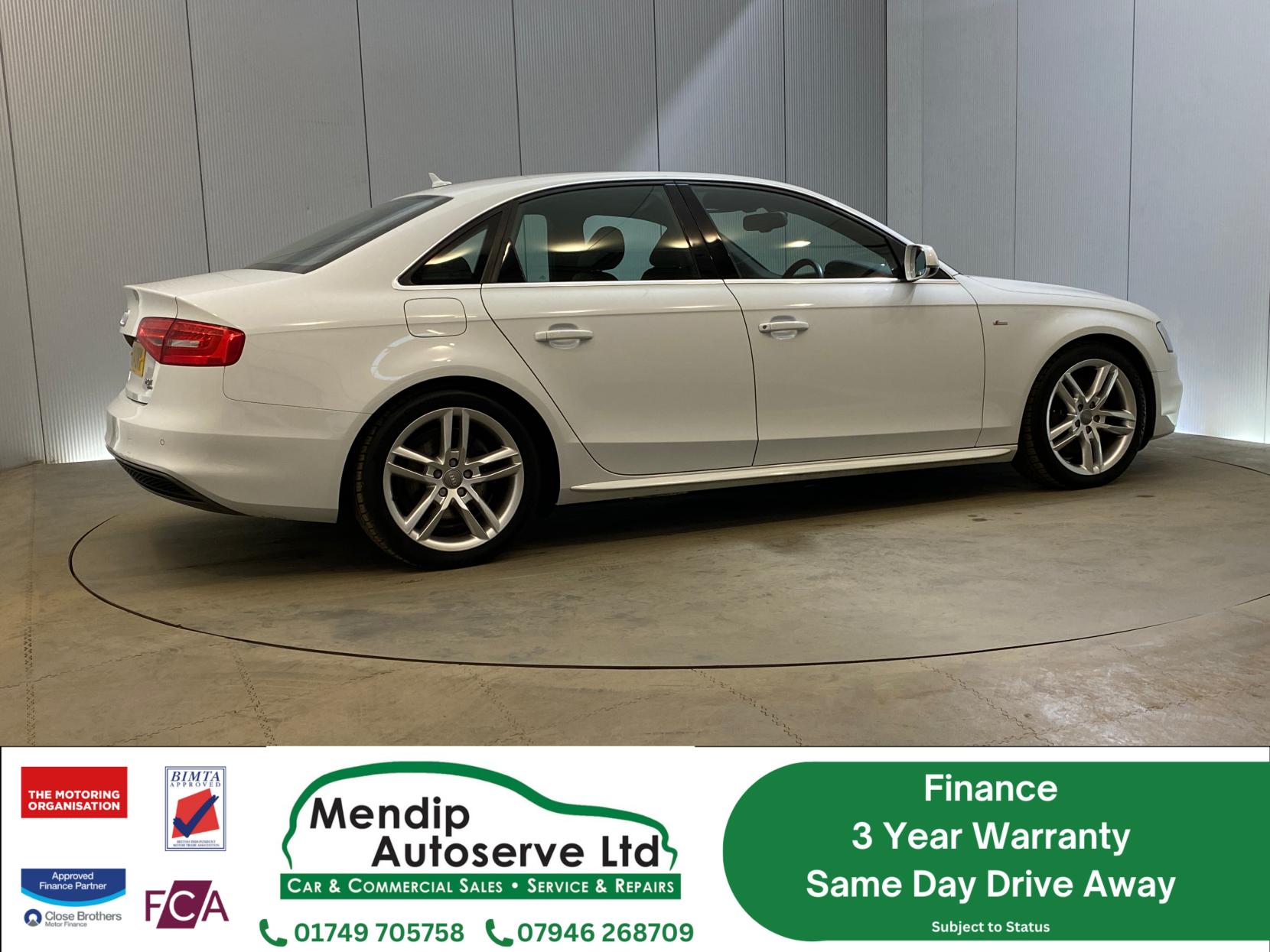 Audi A4 2.0 TFSI S line Saloon 4dr Petrol S Tronic quattro Euro 5 (s/s) (211 ps)