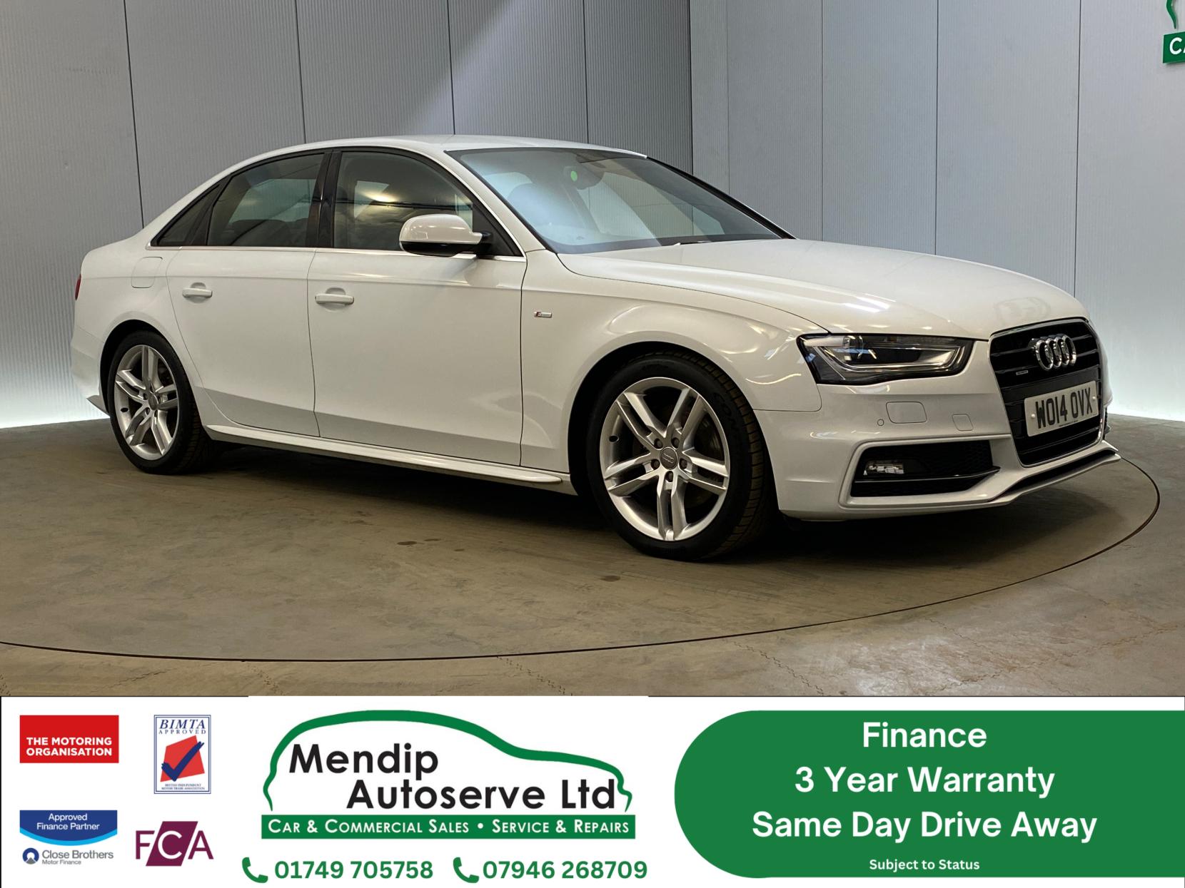 Audi A4 2.0 TFSI S line Saloon 4dr Petrol S Tronic quattro Euro 5 (s/s) (211 ps)