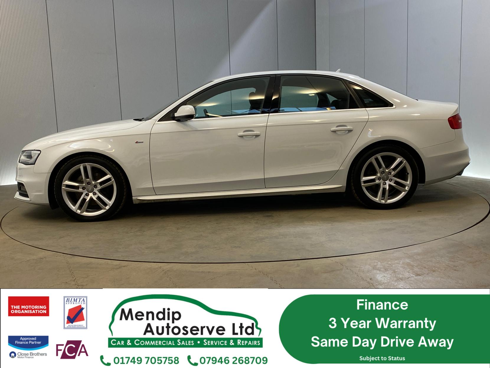 Audi A4 2.0 TFSI S line Saloon 4dr Petrol S Tronic quattro Euro 5 (s/s) (211 ps)