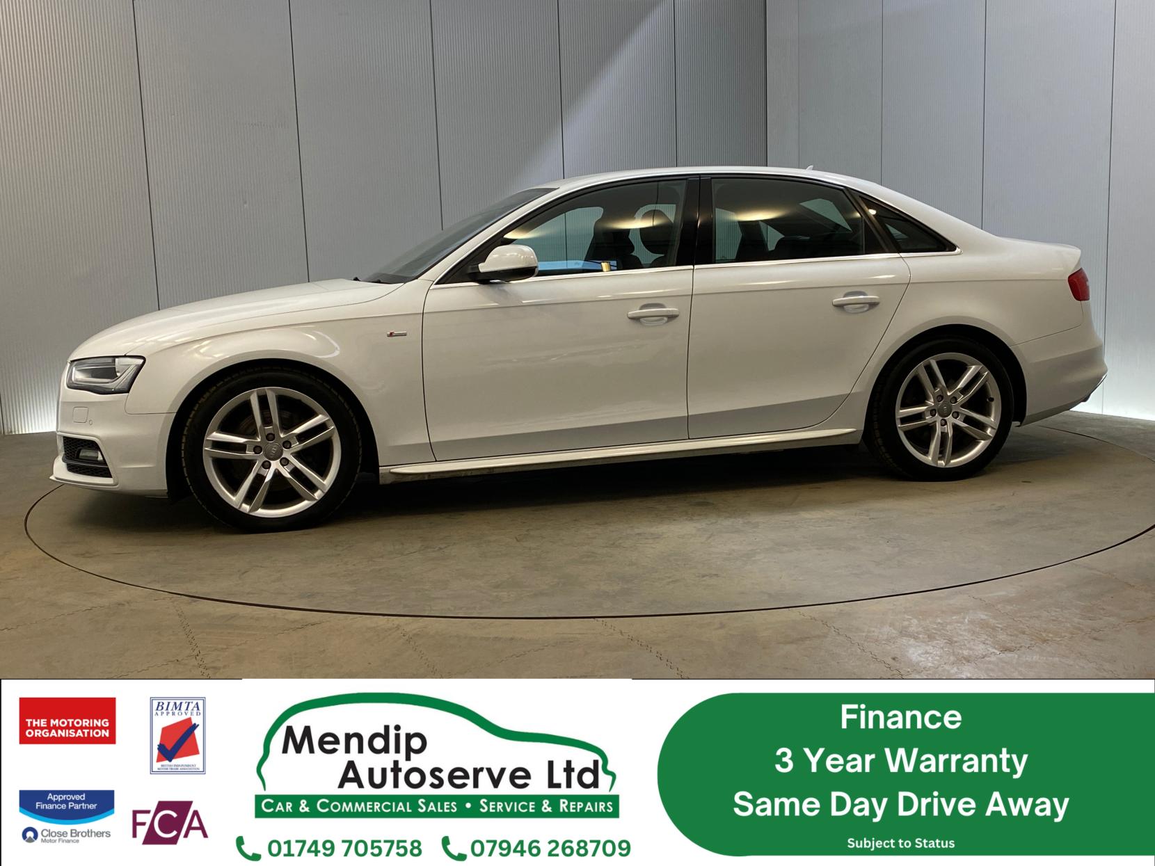 Audi A4 2.0 TFSI S line Saloon 4dr Petrol S Tronic quattro Euro 5 (s/s) (211 ps)