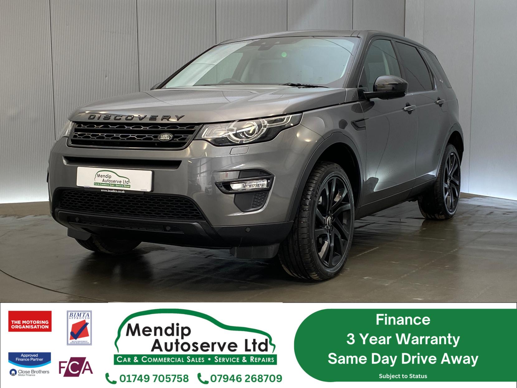 Land Rover Discovery Sport 2.0 TD4 HSE Black SUV 5dr Diesel Auto 4WD Euro 6 (s/s) (180 ps)