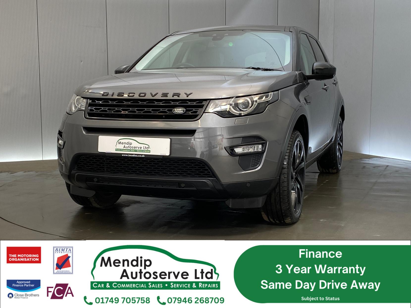 Land Rover Discovery Sport 2.0 TD4 HSE Black SUV 5dr Diesel Auto 4WD Euro 6 (s/s) (180 ps)