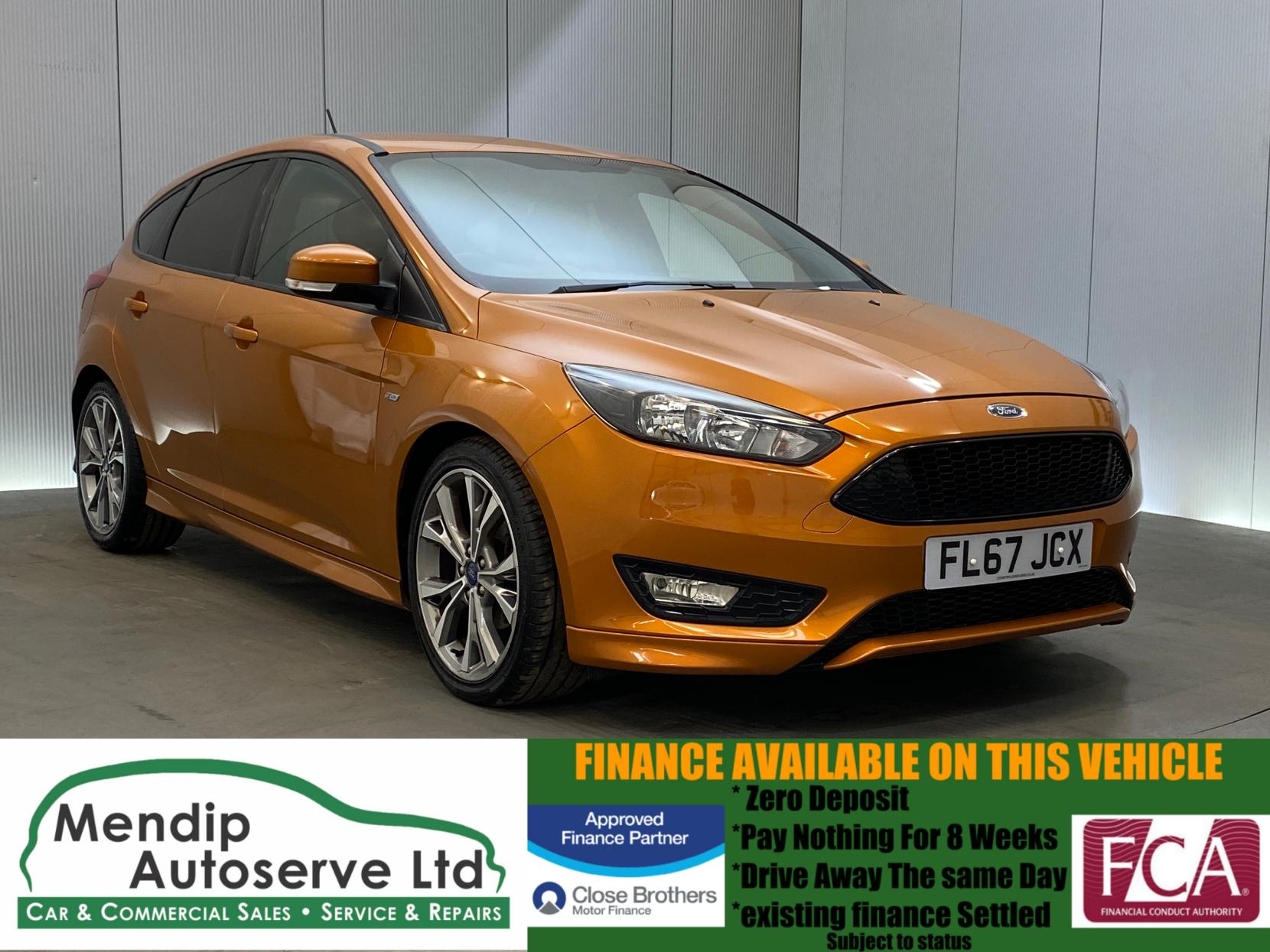 Ford Focus 1.0T EcoBoost ST-Line Hatchback 5dr Petrol Manual Euro 6 (s/s) (125 ps)