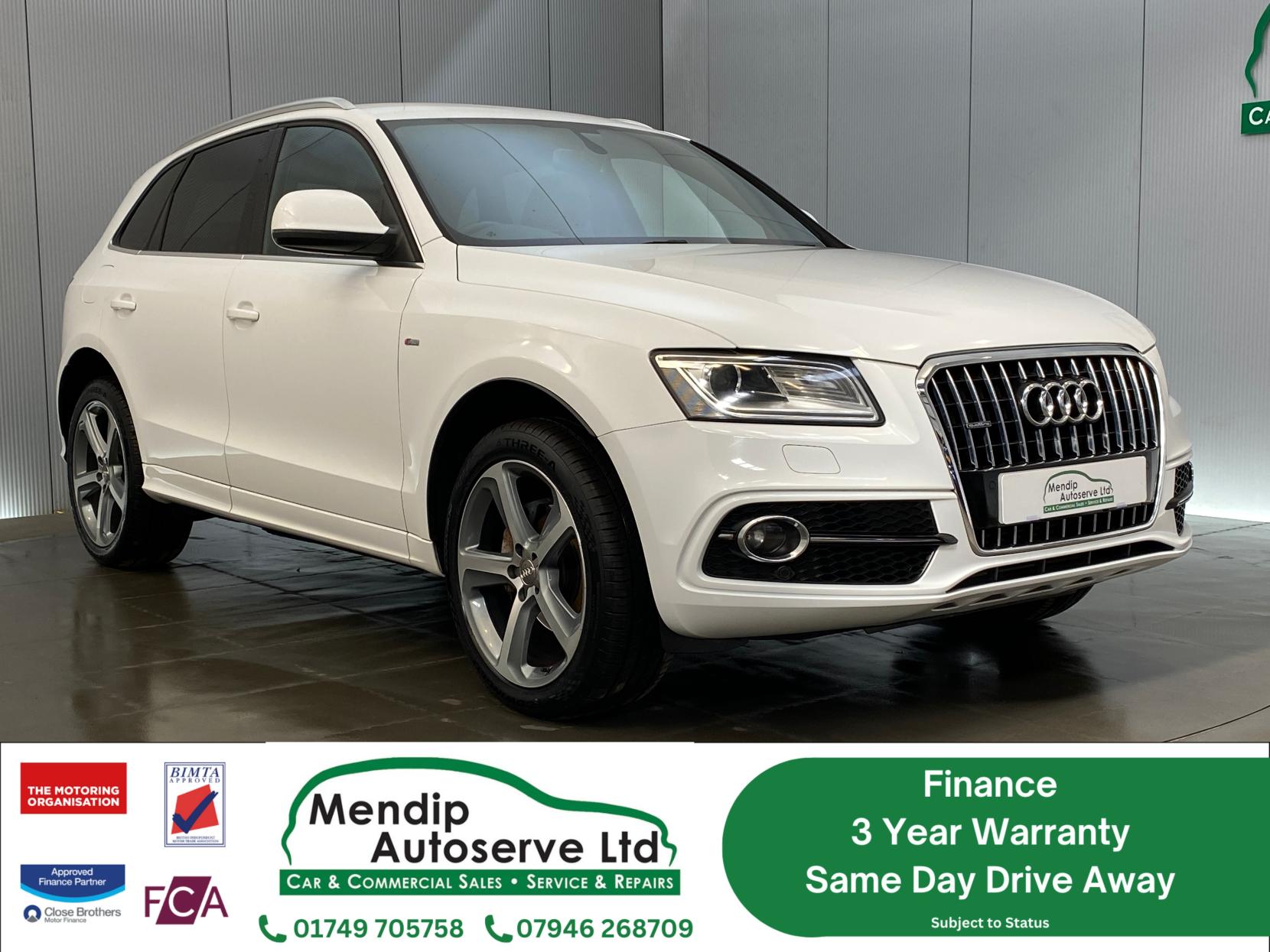 Audi Q5 2.0 TFSI S line SUV 5dr Petrol Tiptronic quattro Euro 6 (s/s) (225 ps)