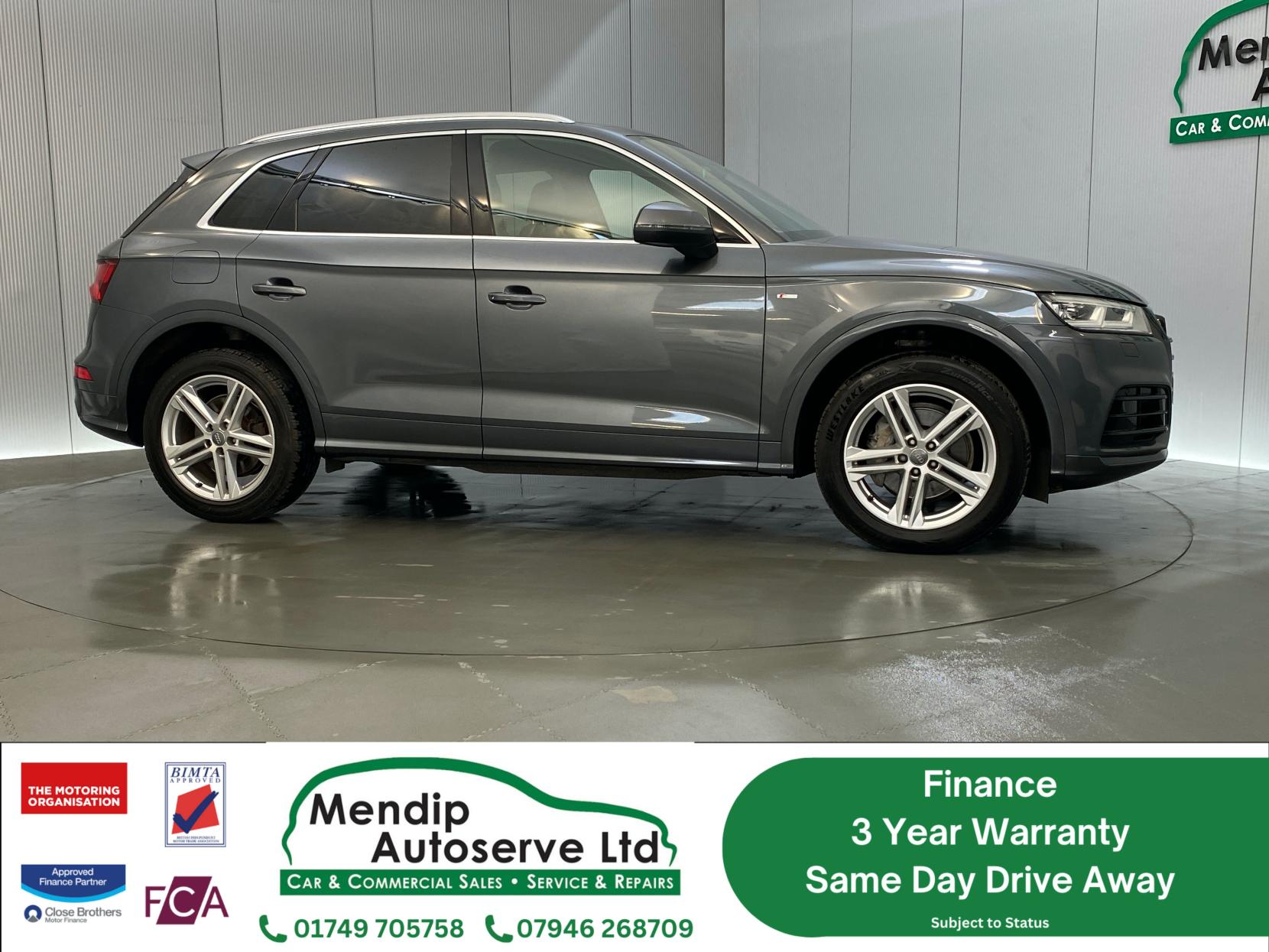 Audi Q5 2.0 TDI 40 S line SUV 5dr Diesel S Tronic quattro Euro 6 (s/s) (190 ps)