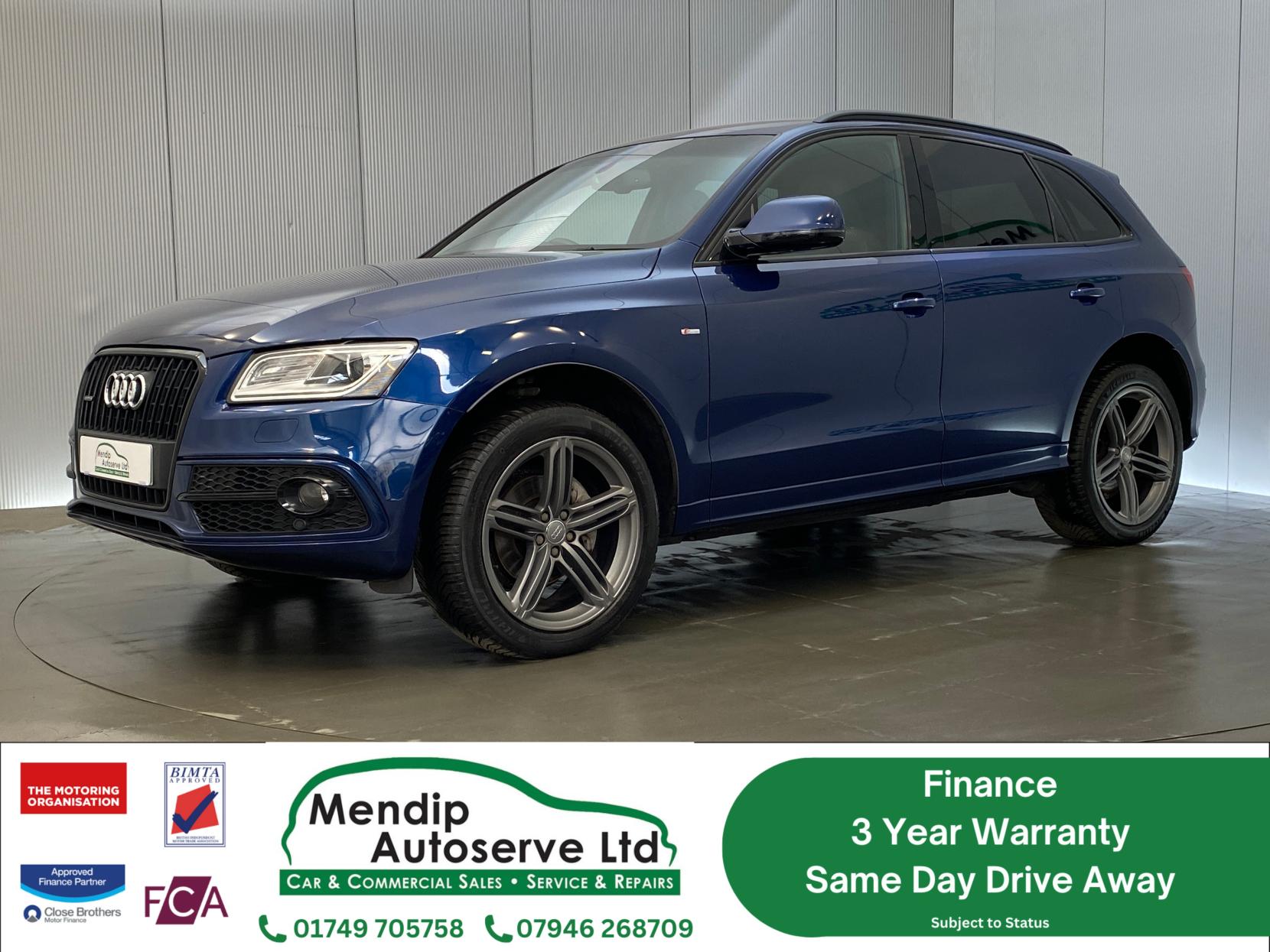 Audi Q5 2.0 TDI S line Plus SUV 5dr Diesel Manual quattro Euro 6 (s/s) (190 ps)