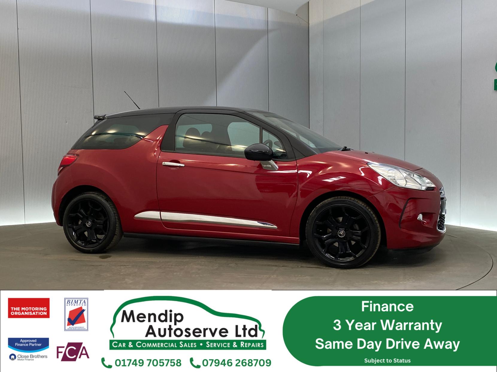 Citroen DS3 1.6 e-HDi Airdream DSport Hatchback 3dr Diesel Manual Euro 5 (s/s) (110 ps)