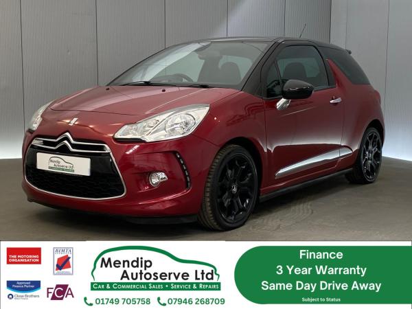 Citroen DS3 1.6 e-HDi Airdream DSport Hatchback 3dr Diesel Manual Euro 5 (s/s) (110 ps)