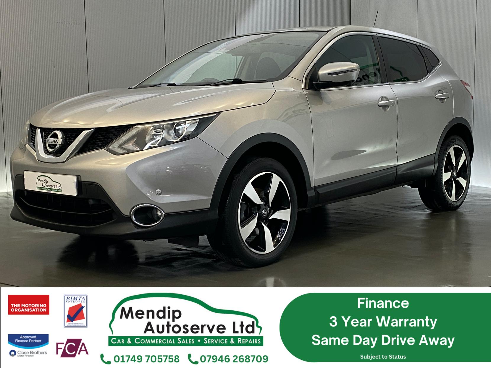 Nissan Qashqai 1.5 dCi N-Connecta SUV 5dr Diesel Manual 2WD Euro 6 (s/s) (110 ps)