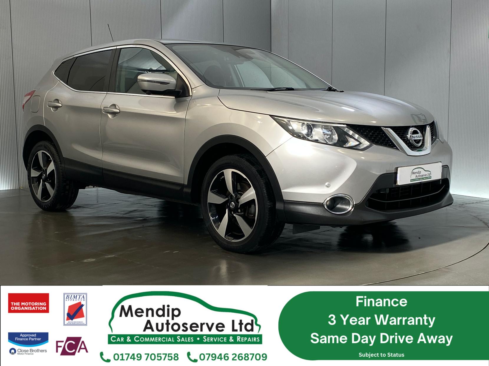 Nissan Qashqai 1.5 dCi N-Connecta SUV 5dr Diesel Manual 2WD Euro 6 (s/s) (110 ps)