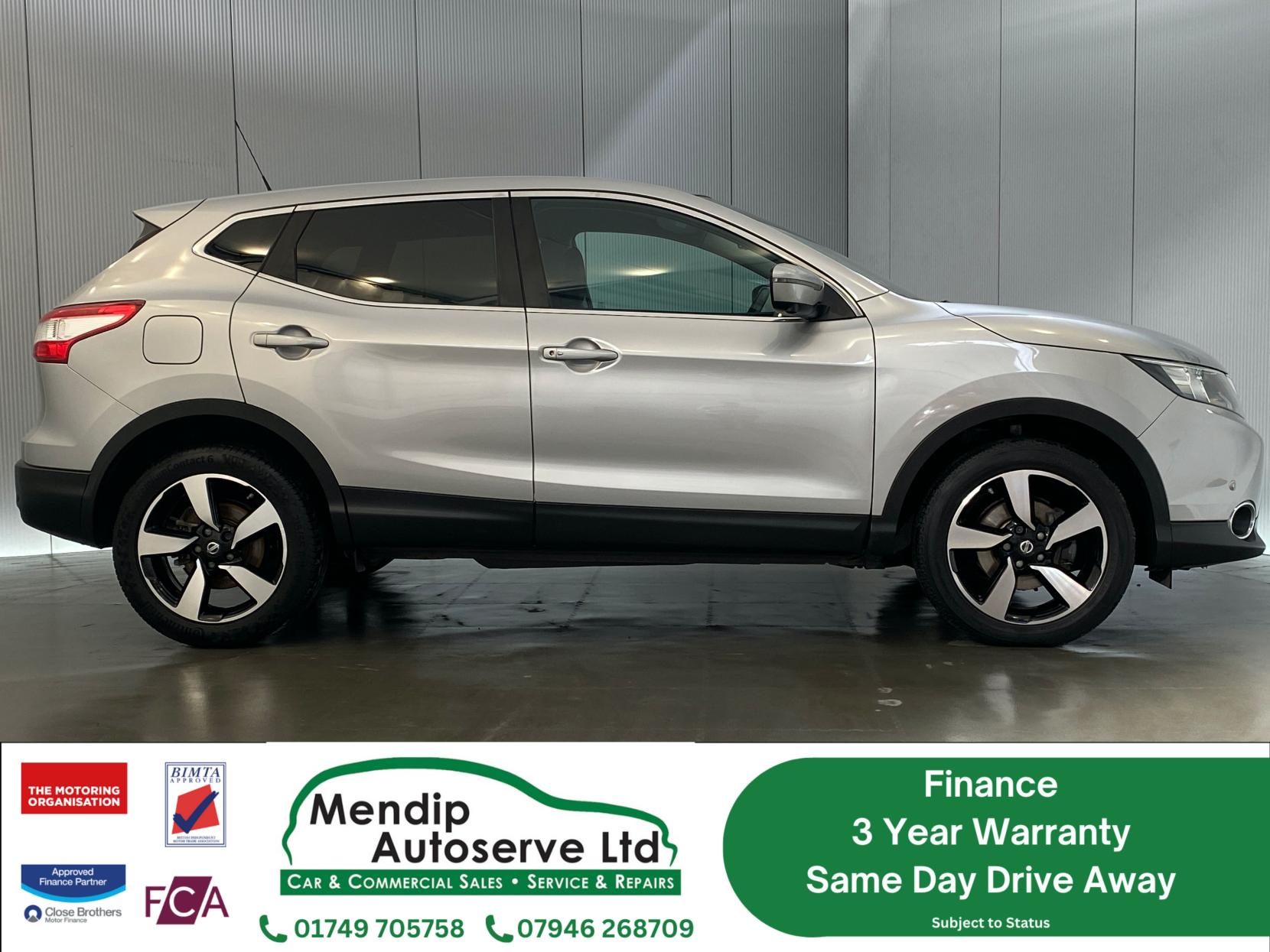 Nissan Qashqai 1.5 dCi N-Connecta SUV 5dr Diesel Manual 2WD Euro 6 (s/s) (110 ps)