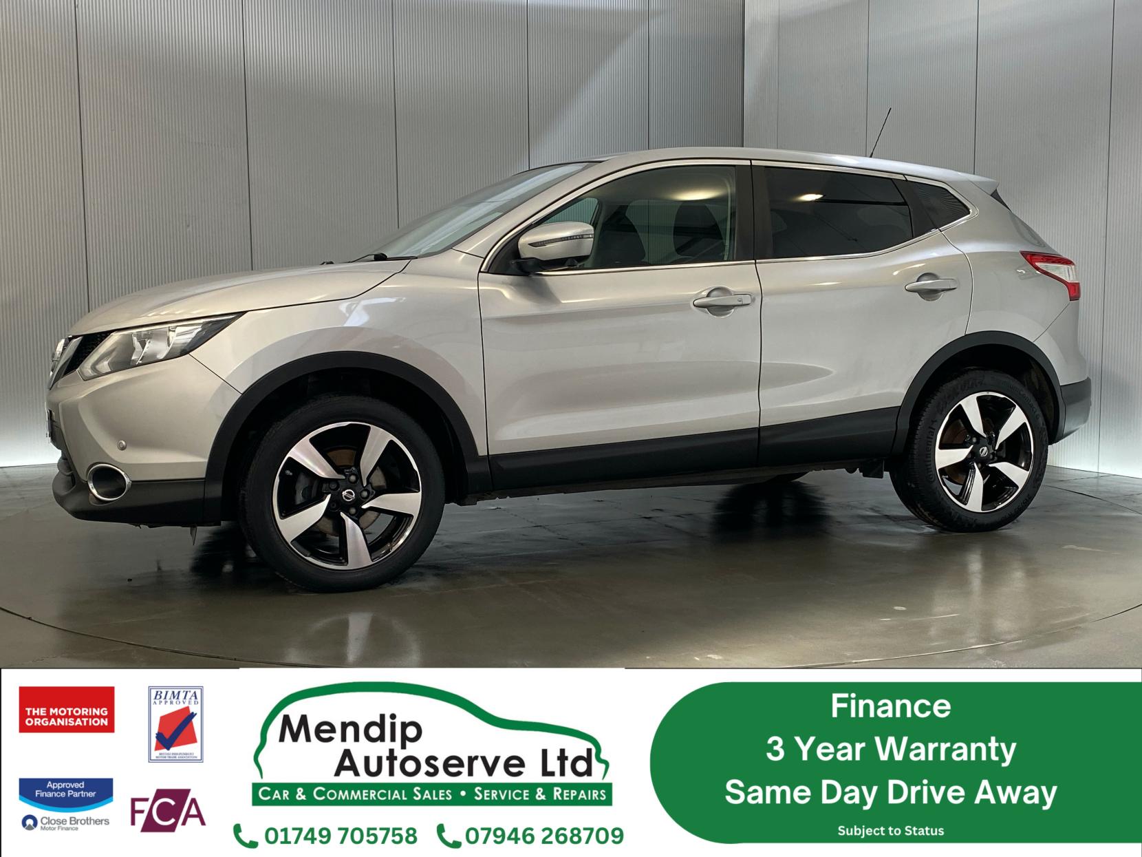 Nissan Qashqai 1.5 dCi N-Connecta SUV 5dr Diesel Manual 2WD Euro 6 (s/s) (110 ps)