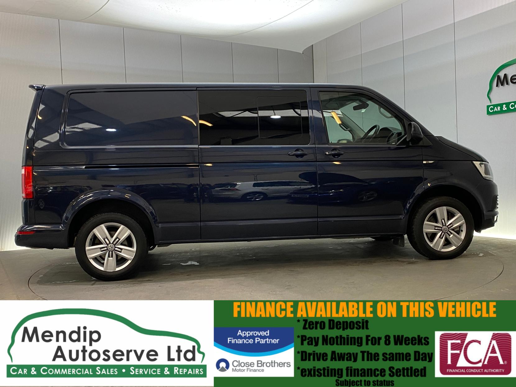 Volkswagen Transporter 2.0 BiTDI T32 BlueMotion Tech Highline Crew Van Double Cab 5dr Diesel DSG FWD LWB Euro 6 (s/s) (204 ps)