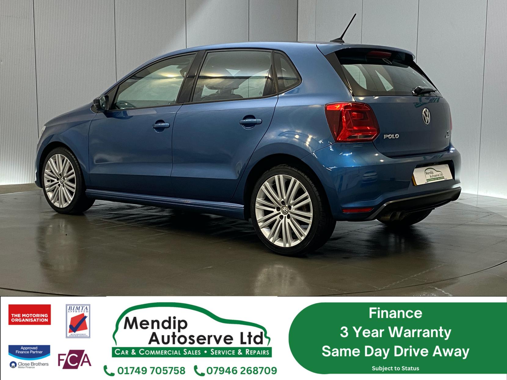 Volkswagen Polo 1.4 TSI ACT BlueGT Hatchback 5dr Petrol DSG Euro 6 (s/s) (150 ps)
