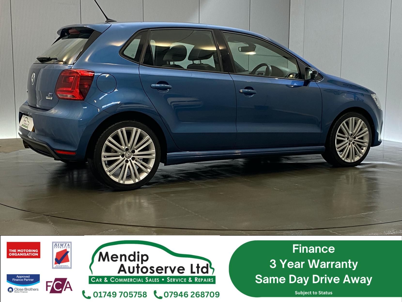 Volkswagen Polo 1.4 TSI ACT BlueGT Hatchback 5dr Petrol DSG Euro 6 (s/s) (150 ps)