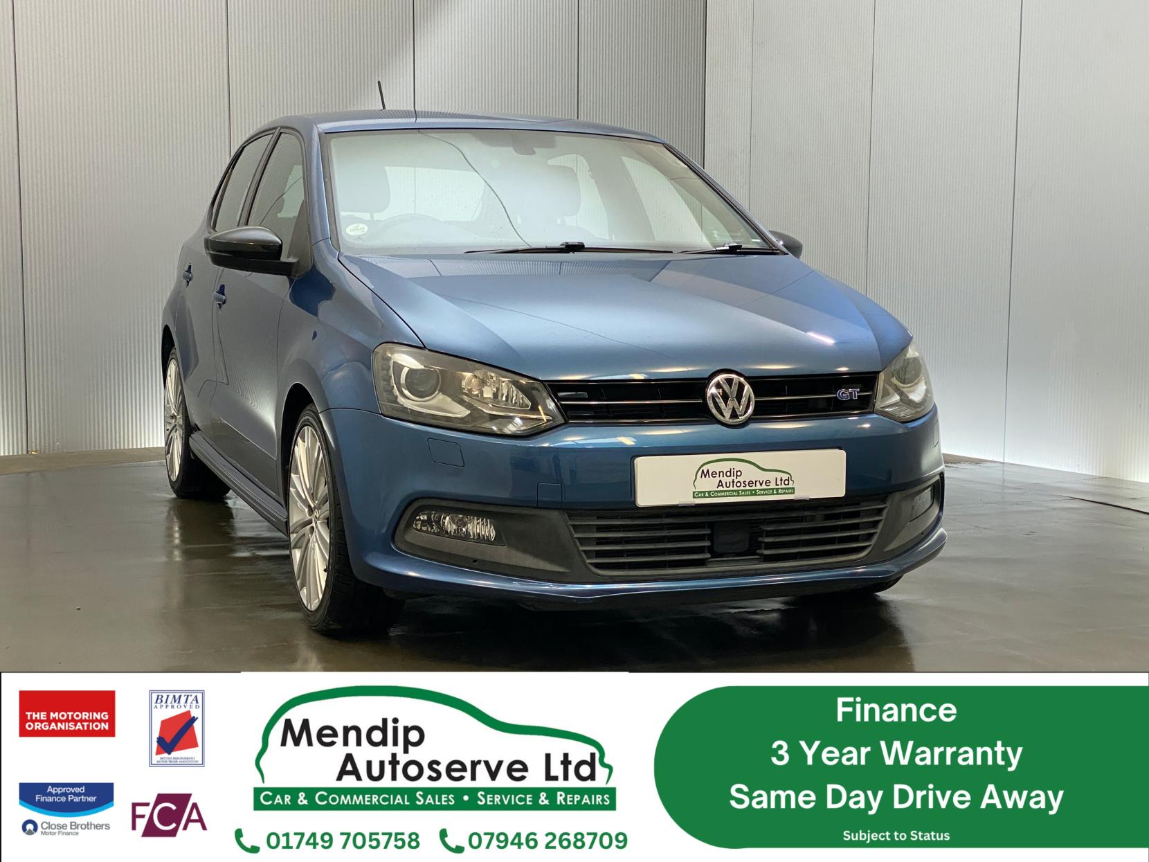 Volkswagen Polo 1.4 TSI ACT BlueGT Hatchback 5dr Petrol DSG Euro 6 (s/s) (150 ps)