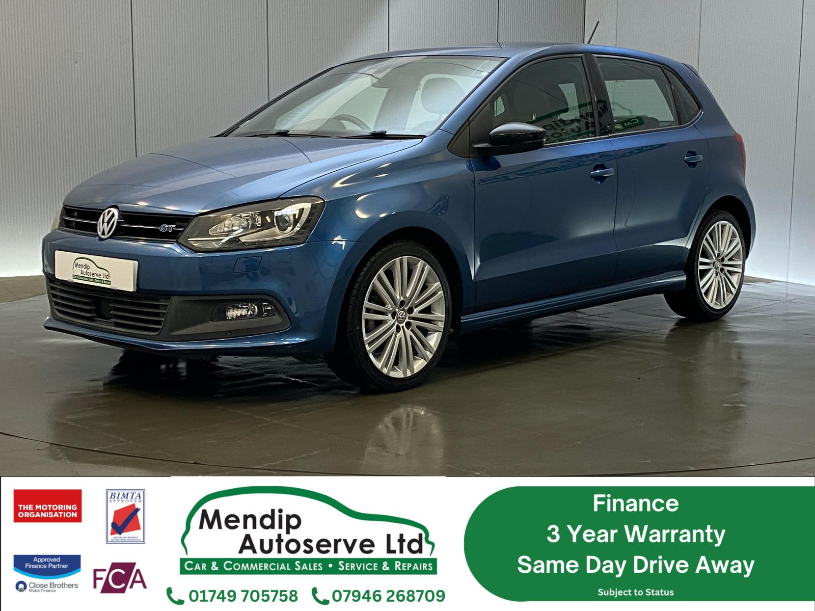 Volkswagen Polo 1.4 TSI ACT BlueGT Hatchback 5dr Petrol DSG Euro 6 (s/s) (150 ps)