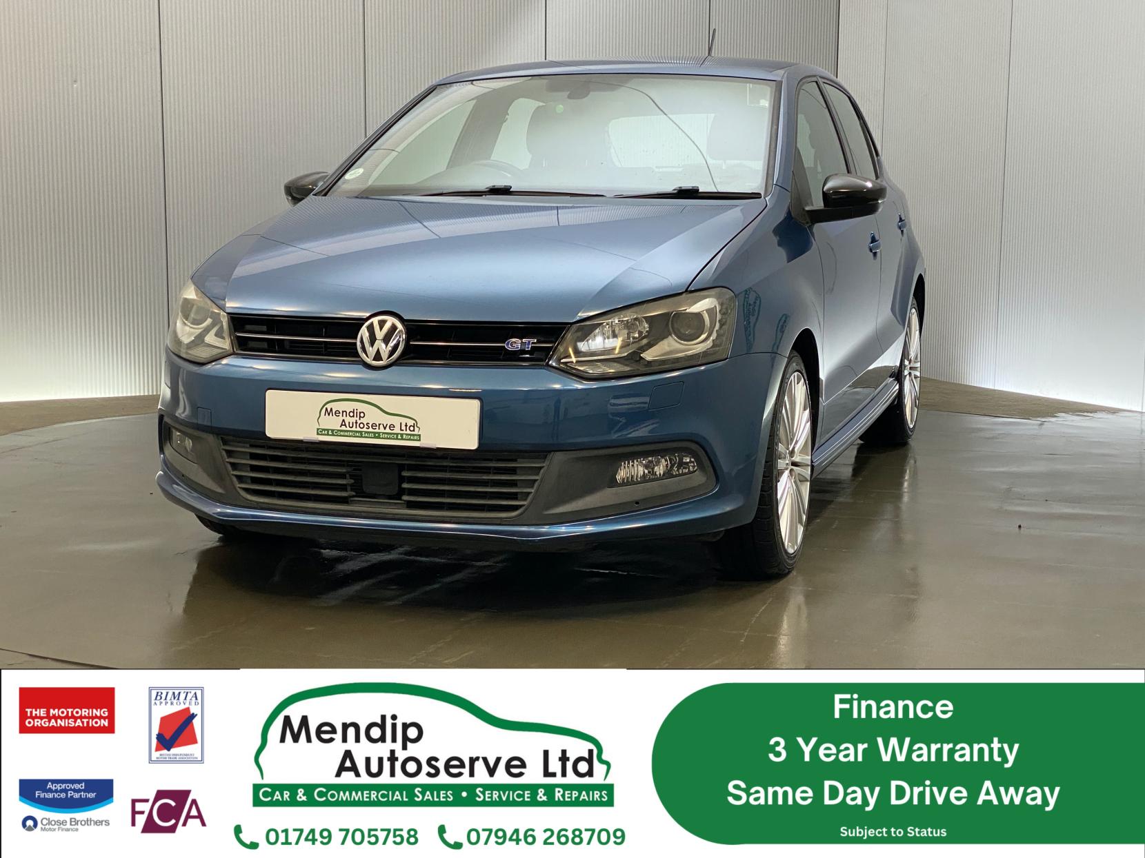 Volkswagen Polo 1.4 TSI ACT BlueGT Hatchback 5dr Petrol DSG Euro 6 (s/s) (150 ps)