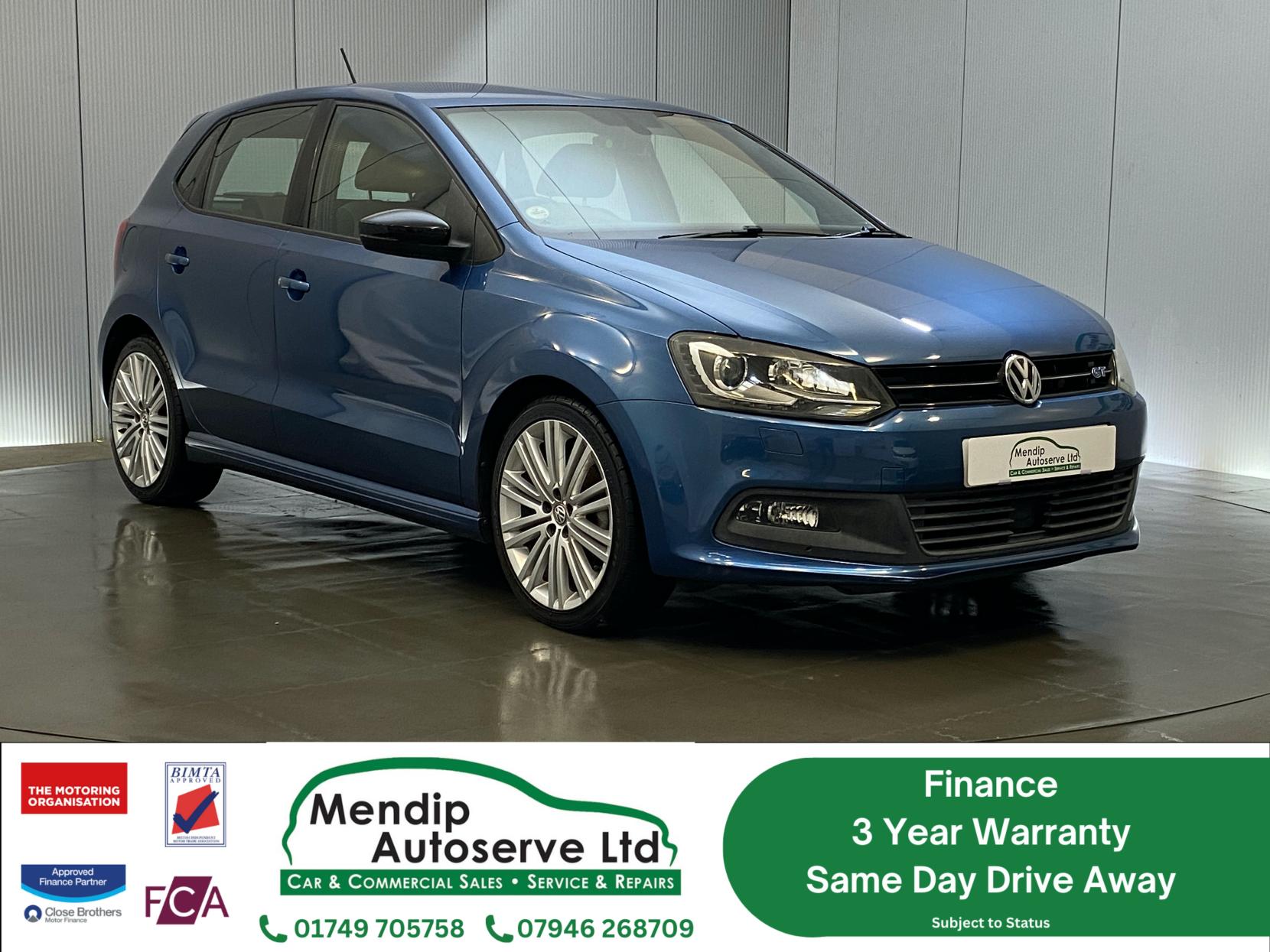 Volkswagen Polo 1.4 TSI ACT BlueGT Hatchback 5dr Petrol DSG Euro 6 (s/s) (150 ps)