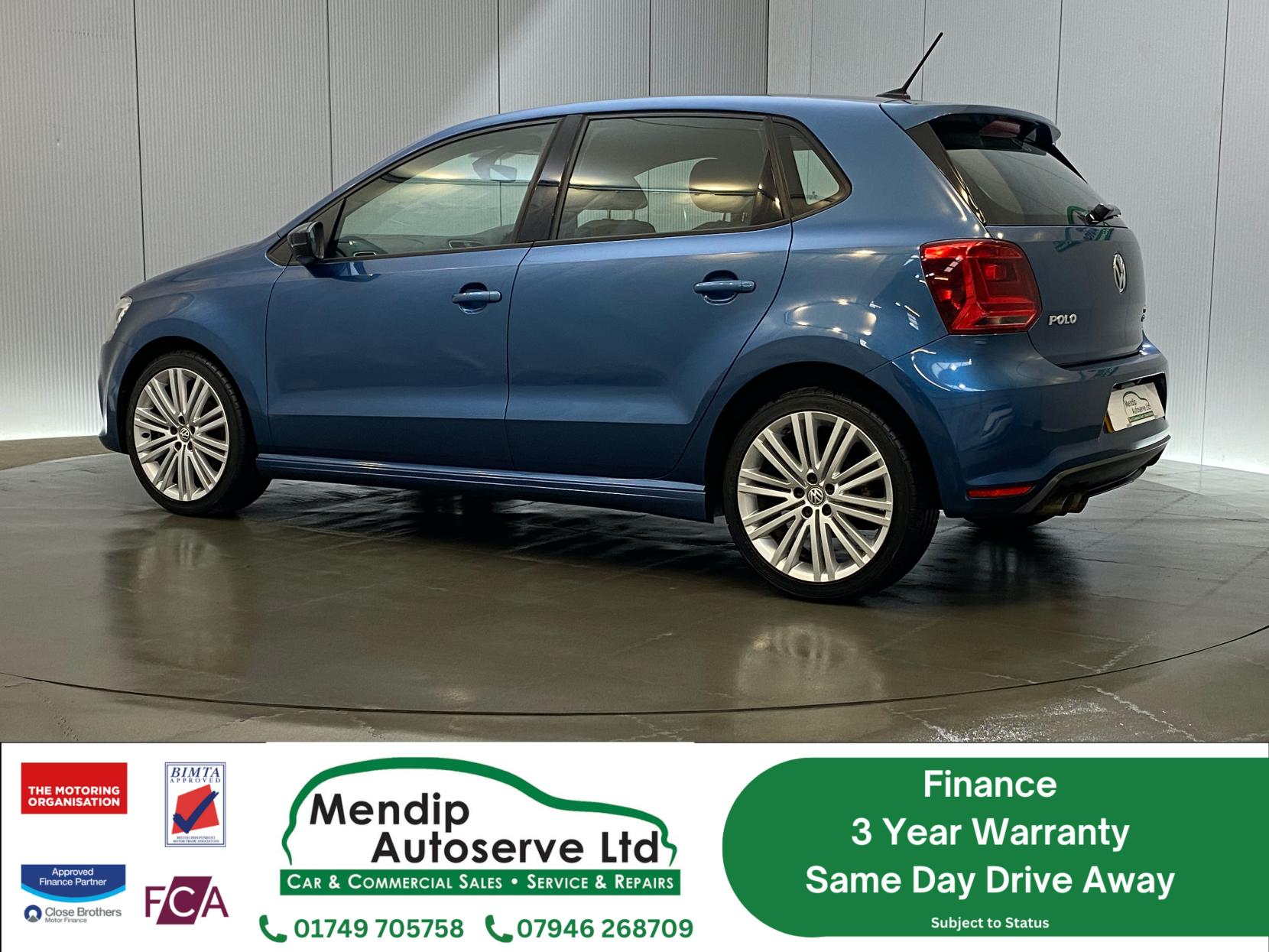 Volkswagen Polo 1.4 TSI ACT BlueGT Hatchback 5dr Petrol DSG Euro 6 (s/s) (150 ps)