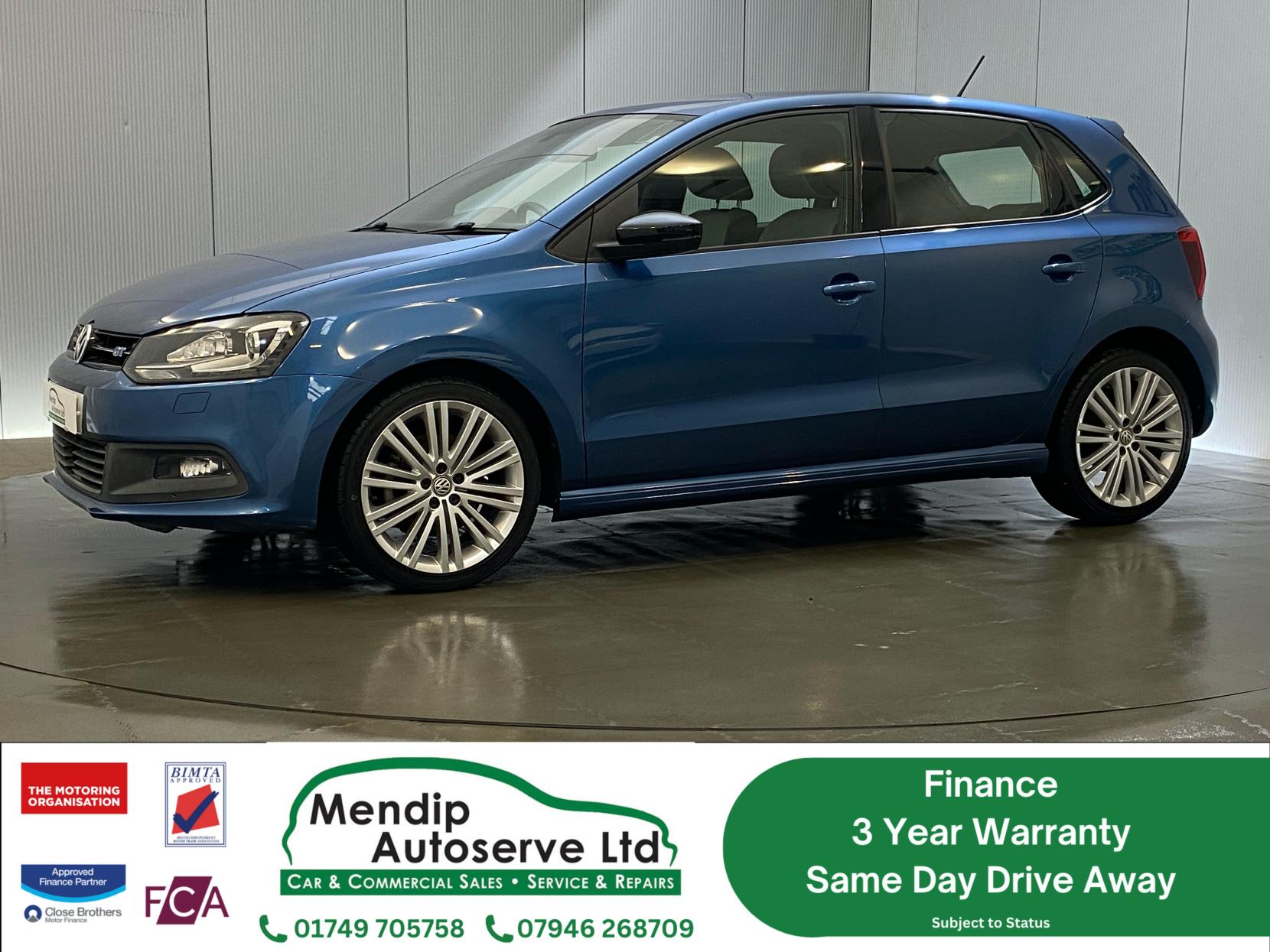 Volkswagen Polo 1.4 TSI ACT BlueGT Hatchback 5dr Petrol DSG Euro 6 (s/s) (150 ps)