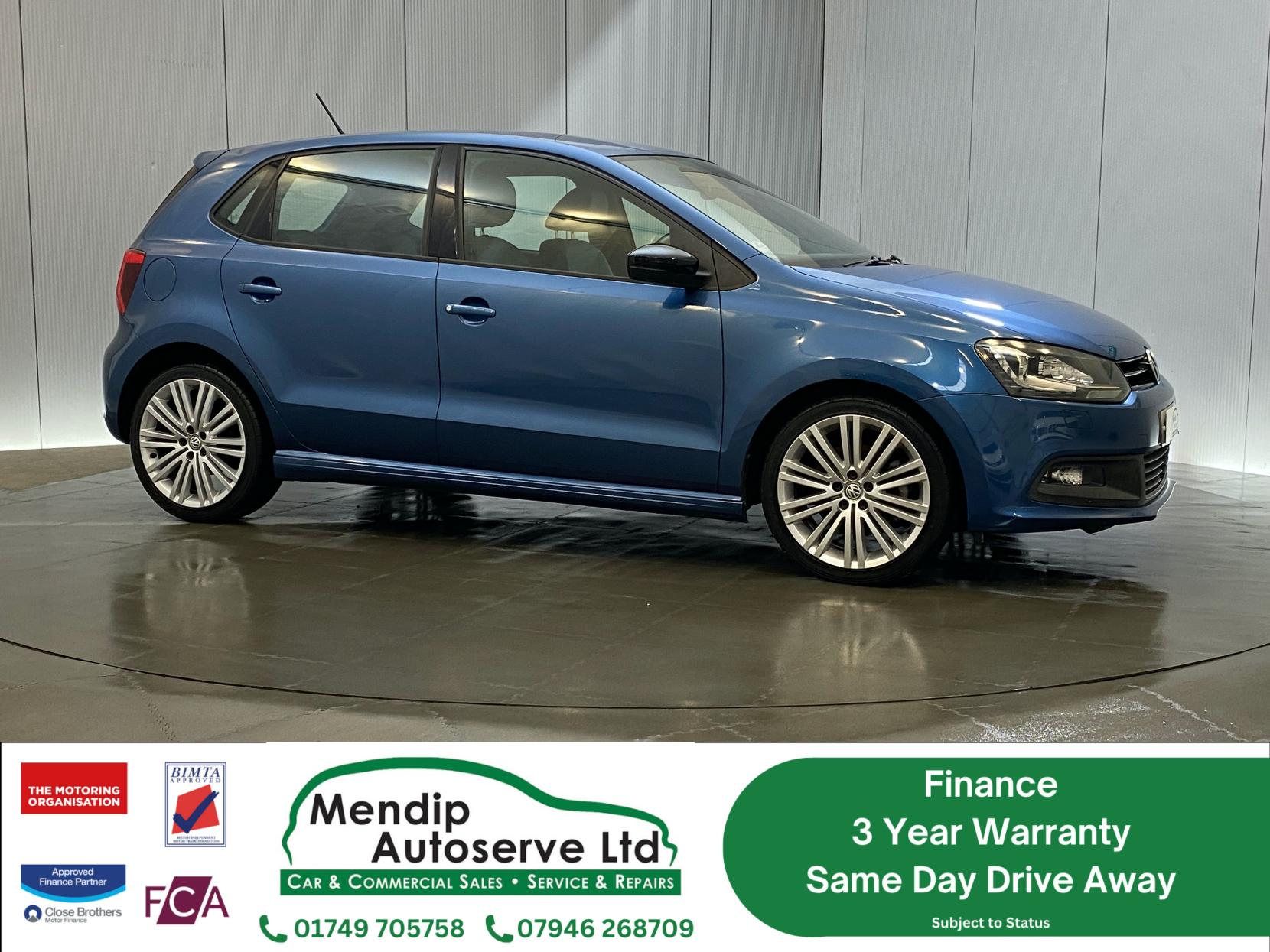 Volkswagen Polo 1.4 TSI ACT BlueGT Hatchback 5dr Petrol DSG Euro 6 (s/s) (150 ps)