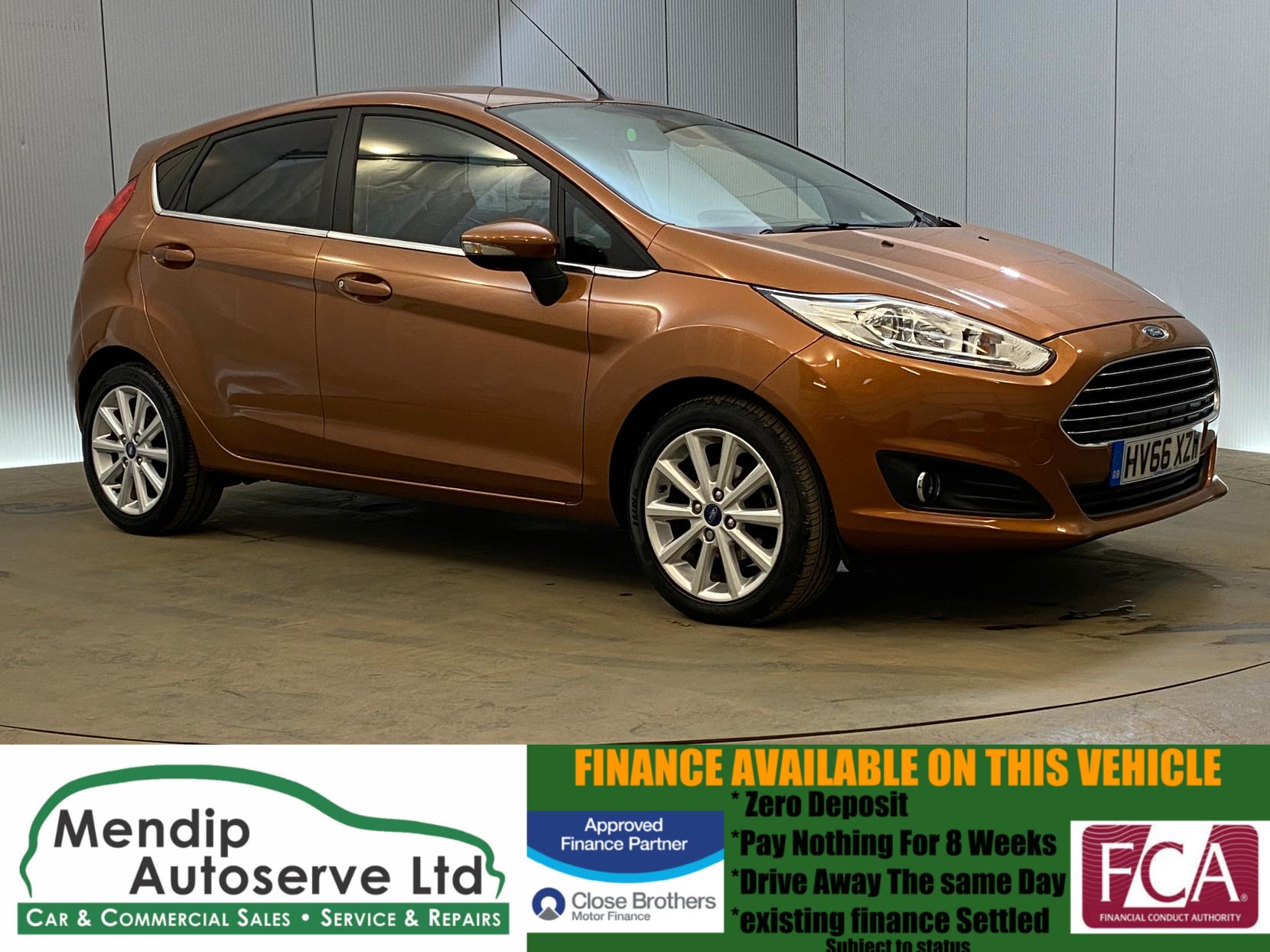 Ford Fiesta 1.5 TDCi Titanium Hatchback 5dr Diesel Manual Euro 6 (75 ps)