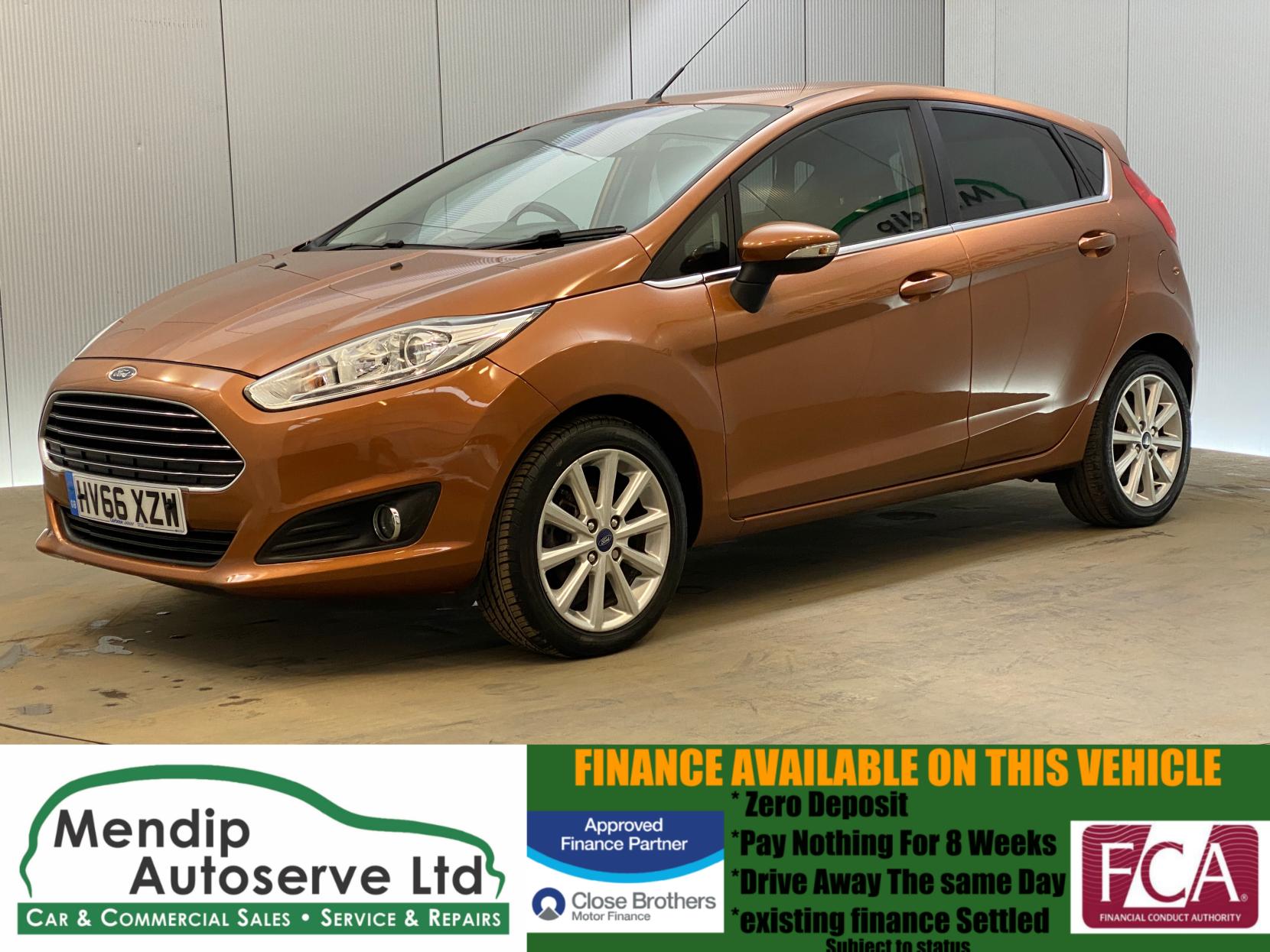 Ford Fiesta 1.5 TDCi Titanium Hatchback 5dr Diesel Manual Euro 6 (75 ps)