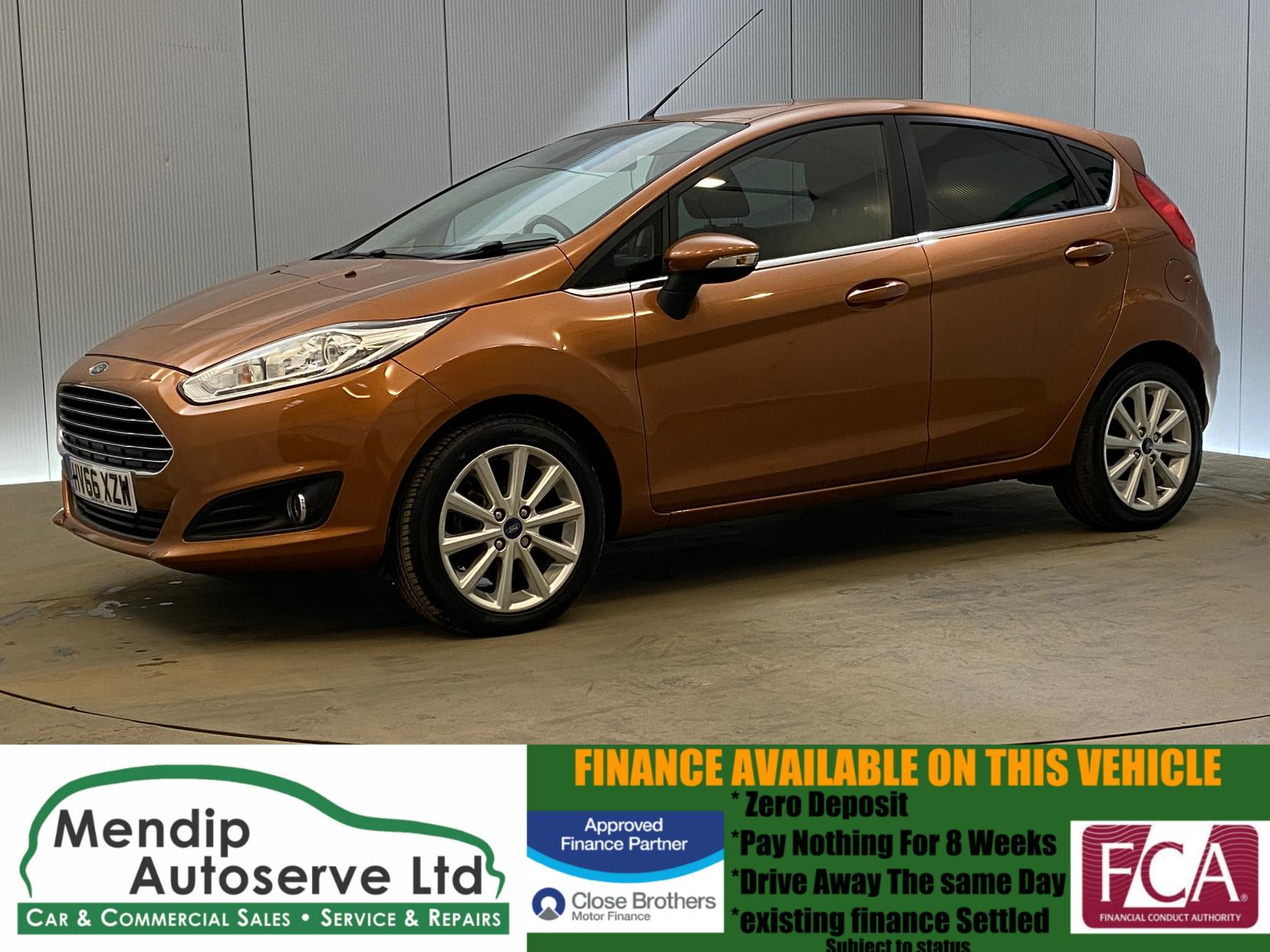 Ford Fiesta 1.5 TDCi Titanium Hatchback 5dr Diesel Manual Euro 6 (75 ps)