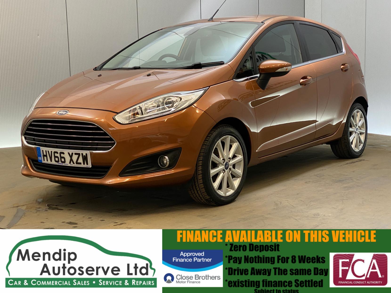 Ford Fiesta 1.5 TDCi Titanium Hatchback 5dr Diesel Manual Euro 6 (75 ps)