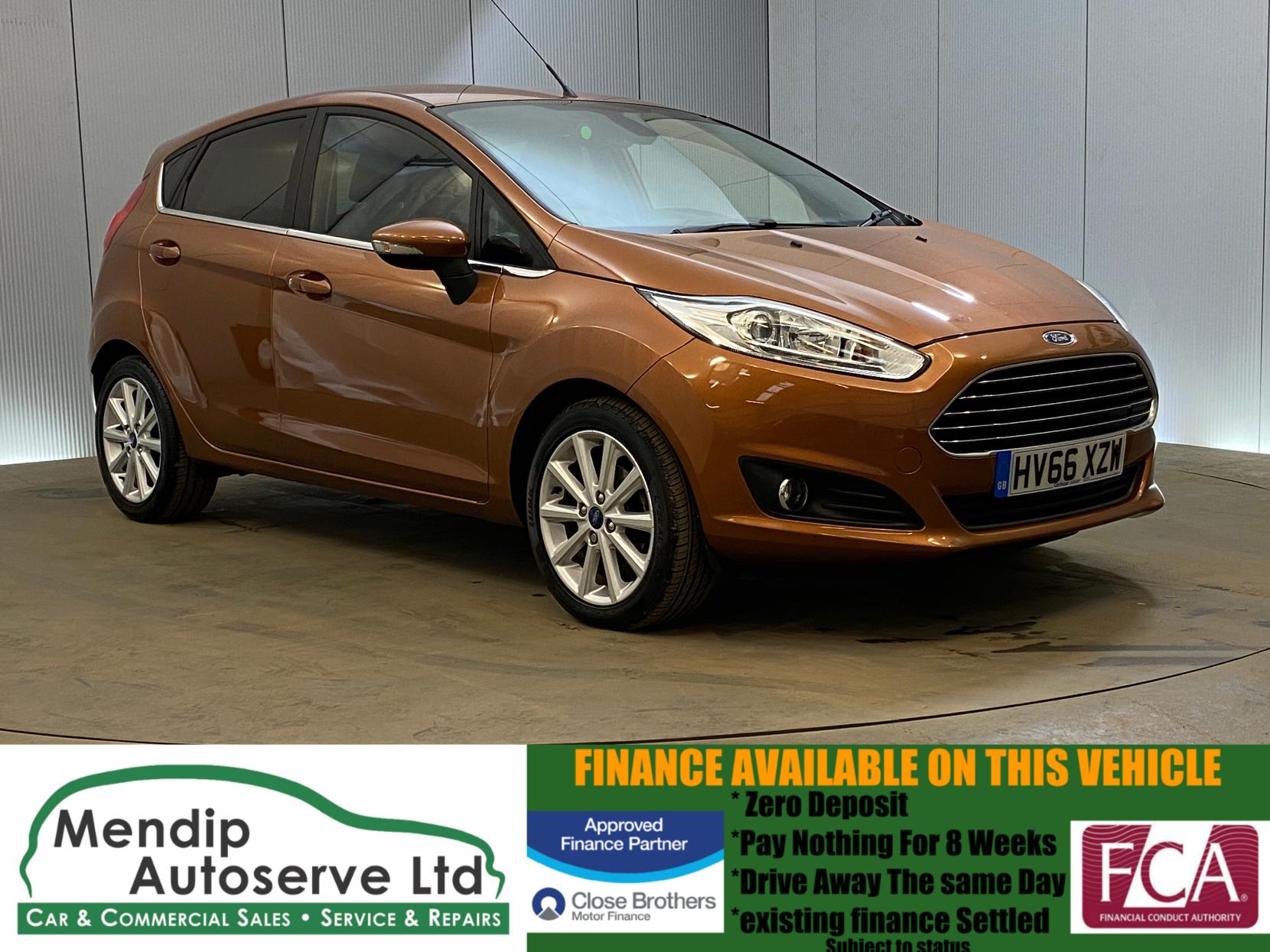 Ford Fiesta 1.5 TDCi Titanium Hatchback 5dr Diesel Manual Euro 6 (75 ps)