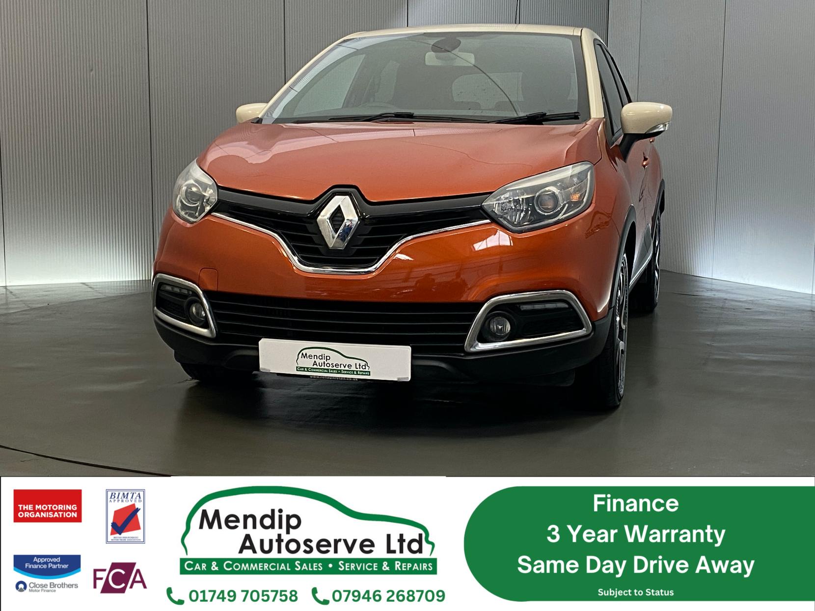 Renault Captur 1.5 dCi ENERGY Dynamique S MediaNav SUV 5dr Diesel Manual Euro 5 (s/s) (90 ps)