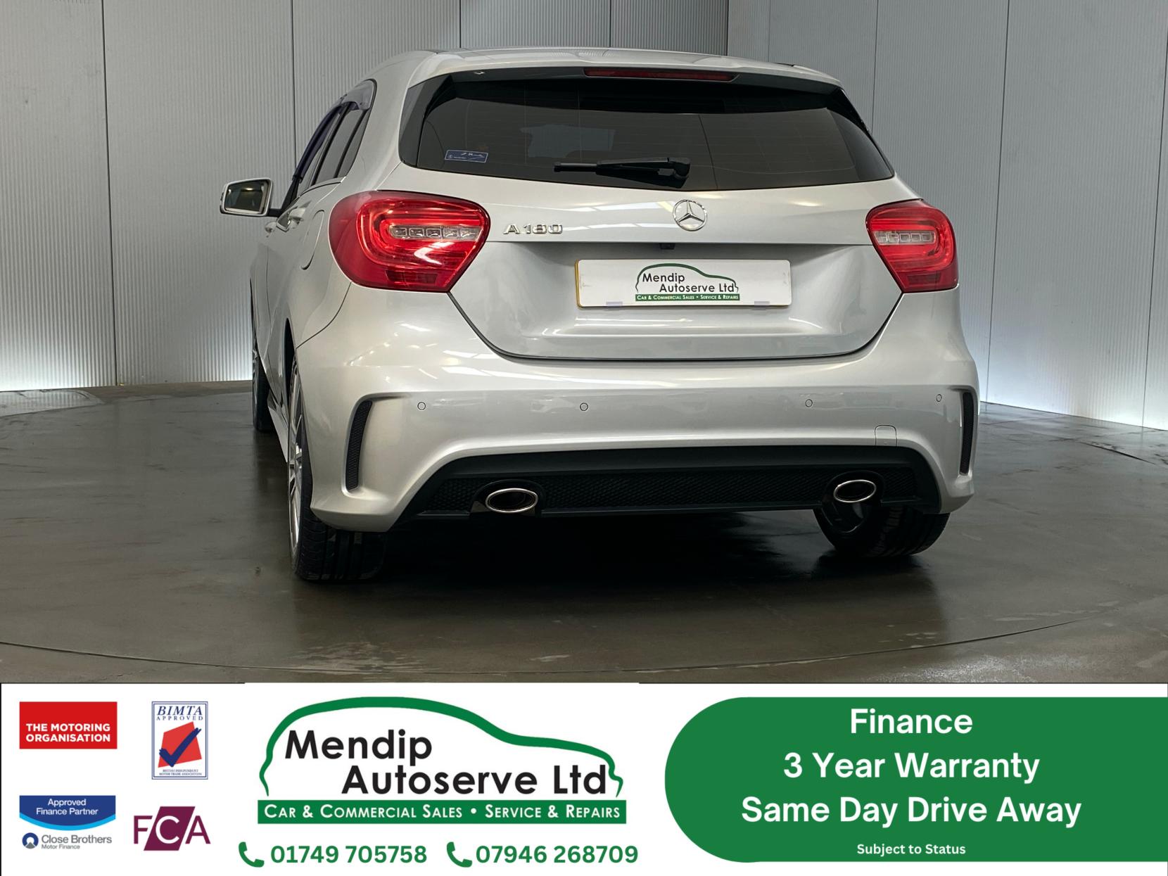 Mercedes-Benz A Class 1.6 A180 BlueEfficiency Sport Hatchback 5dr Petrol 7G-DCT Euro 6 (s/s) (122 ps)