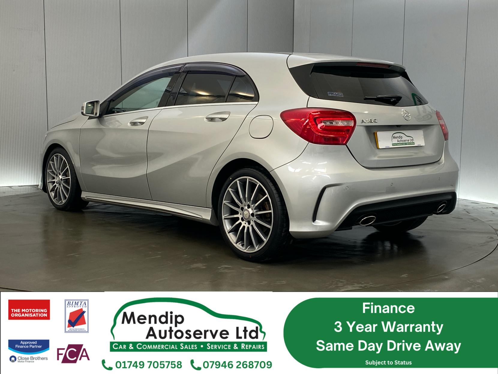 Mercedes-Benz A Class 1.6 A180 BlueEfficiency Sport Hatchback 5dr Petrol 7G-DCT Euro 6 (s/s) (122 ps)