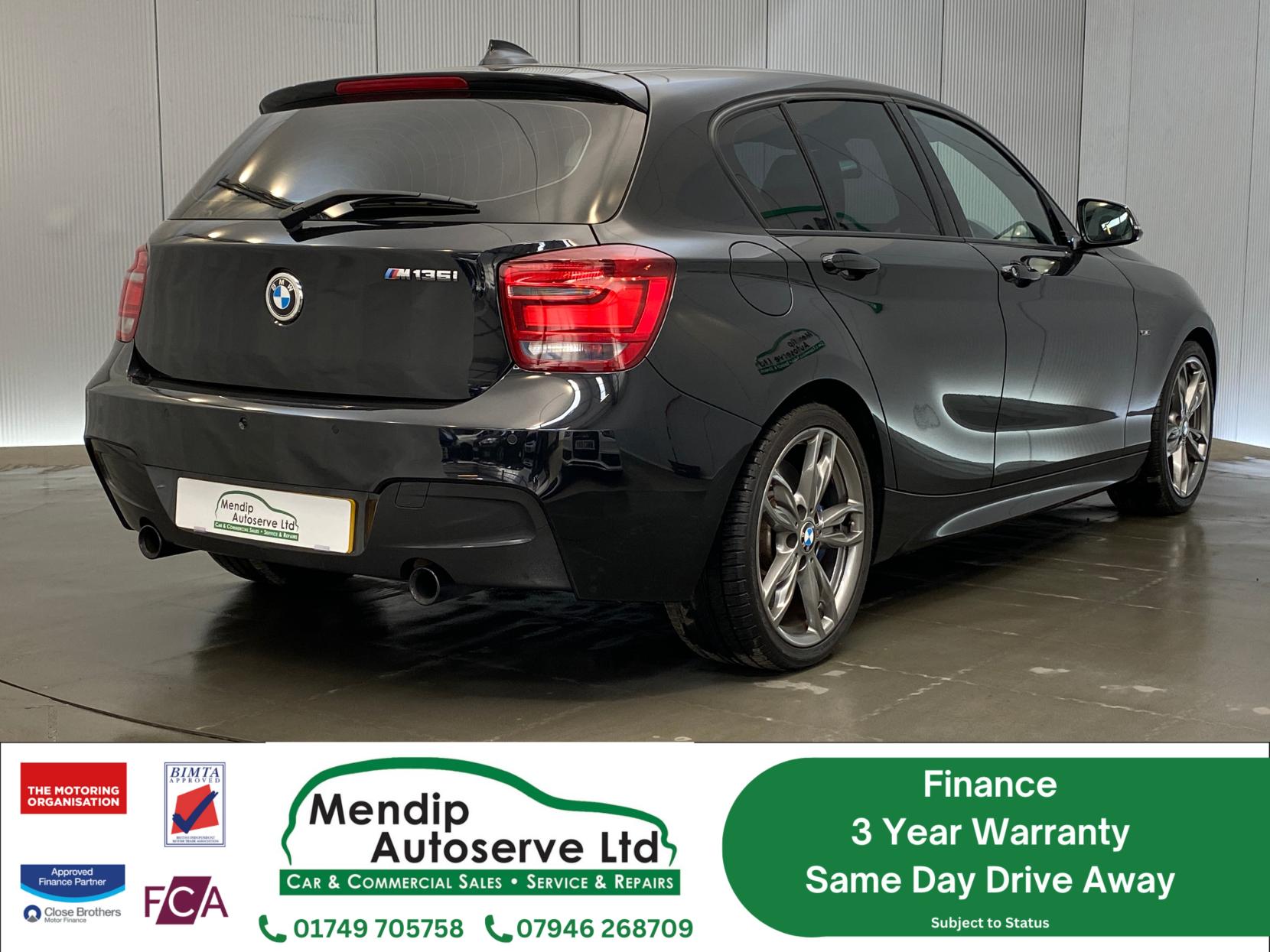 BMW 1 Series 3.0 M135i Hatchback 5dr Petrol Auto Euro 5 (s/s) (320 ps)