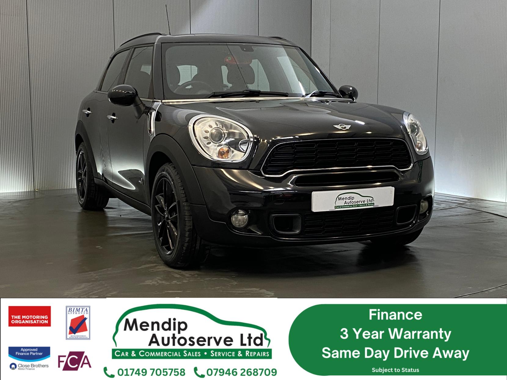 MINI Countryman 1.6 Cooper S SUV 5dr Petrol Auto ALL4 Euro 5 (184 ps)