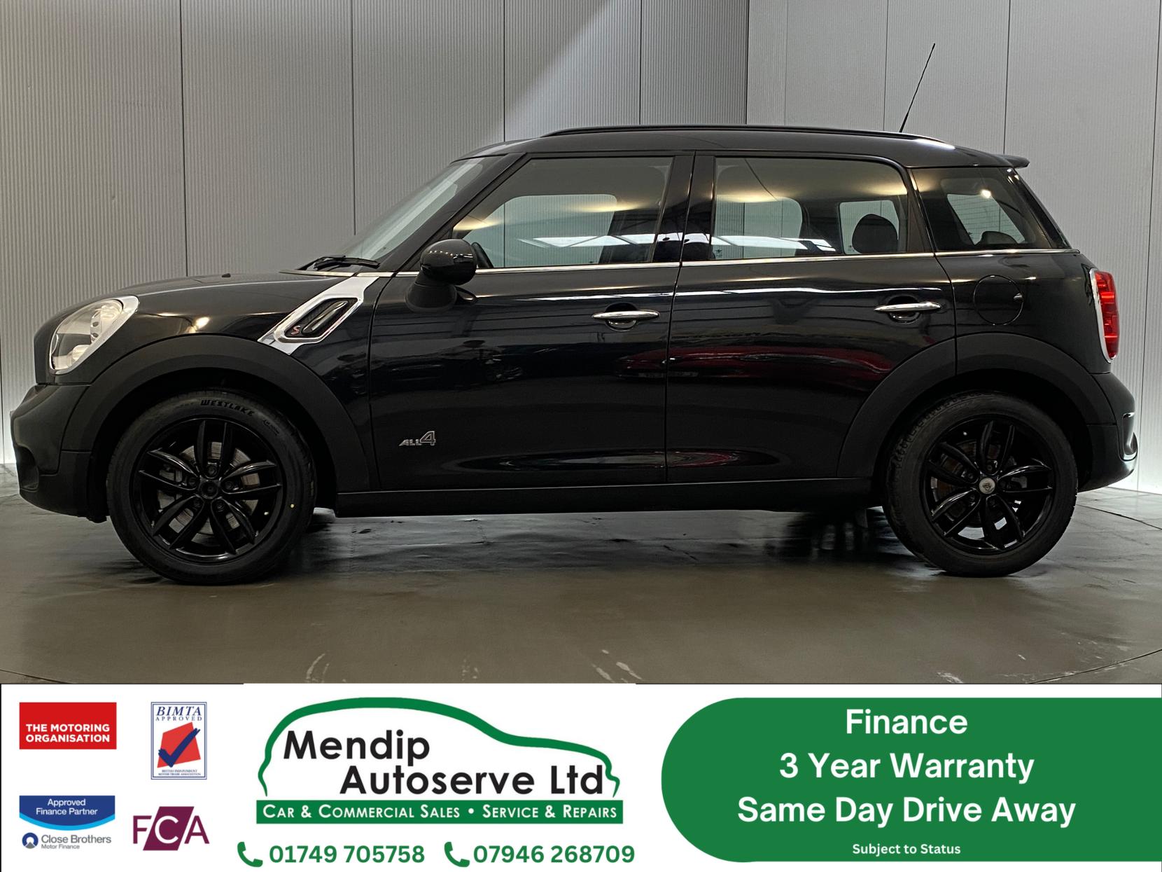 MINI Countryman 1.6 Cooper S SUV 5dr Petrol Auto ALL4 Euro 5 (184 ps)