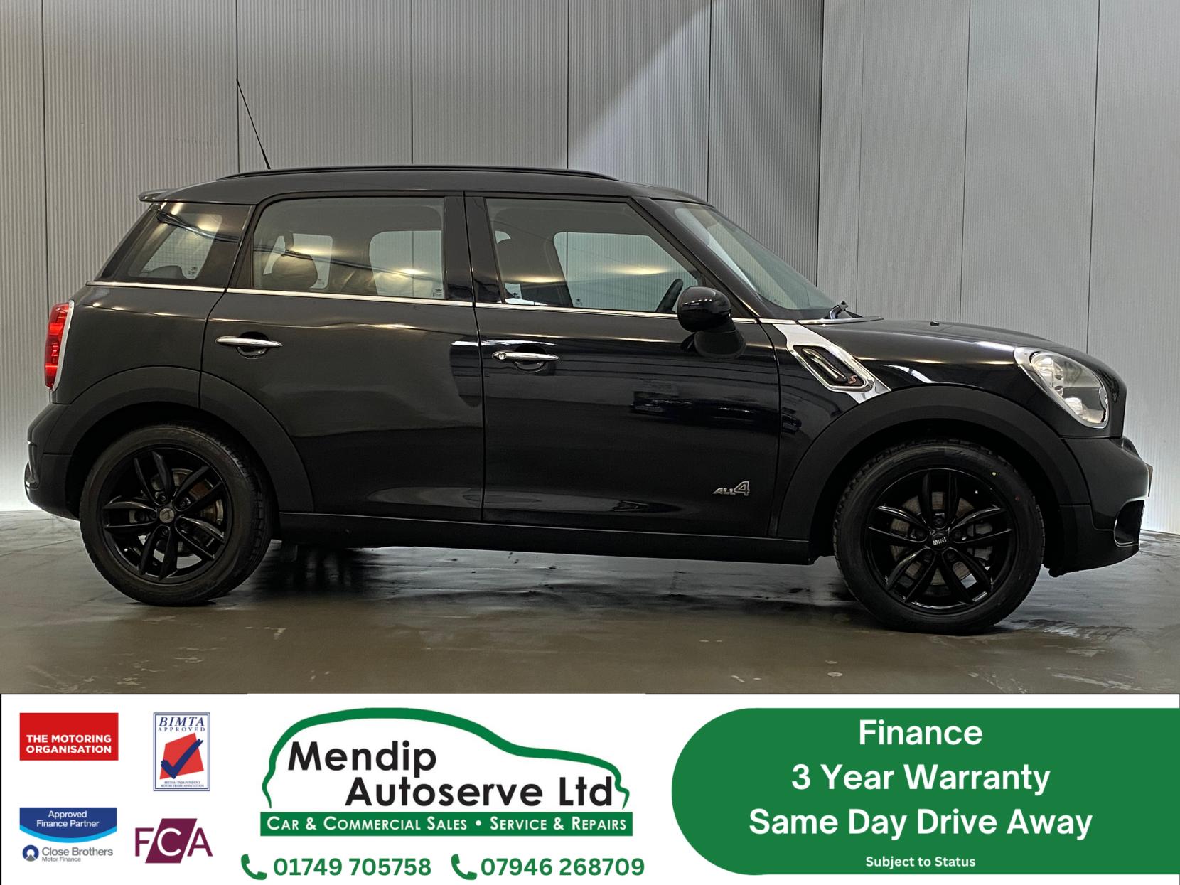 MINI Countryman 1.6 Cooper S SUV 5dr Petrol Auto ALL4 Euro 5 (184 ps)